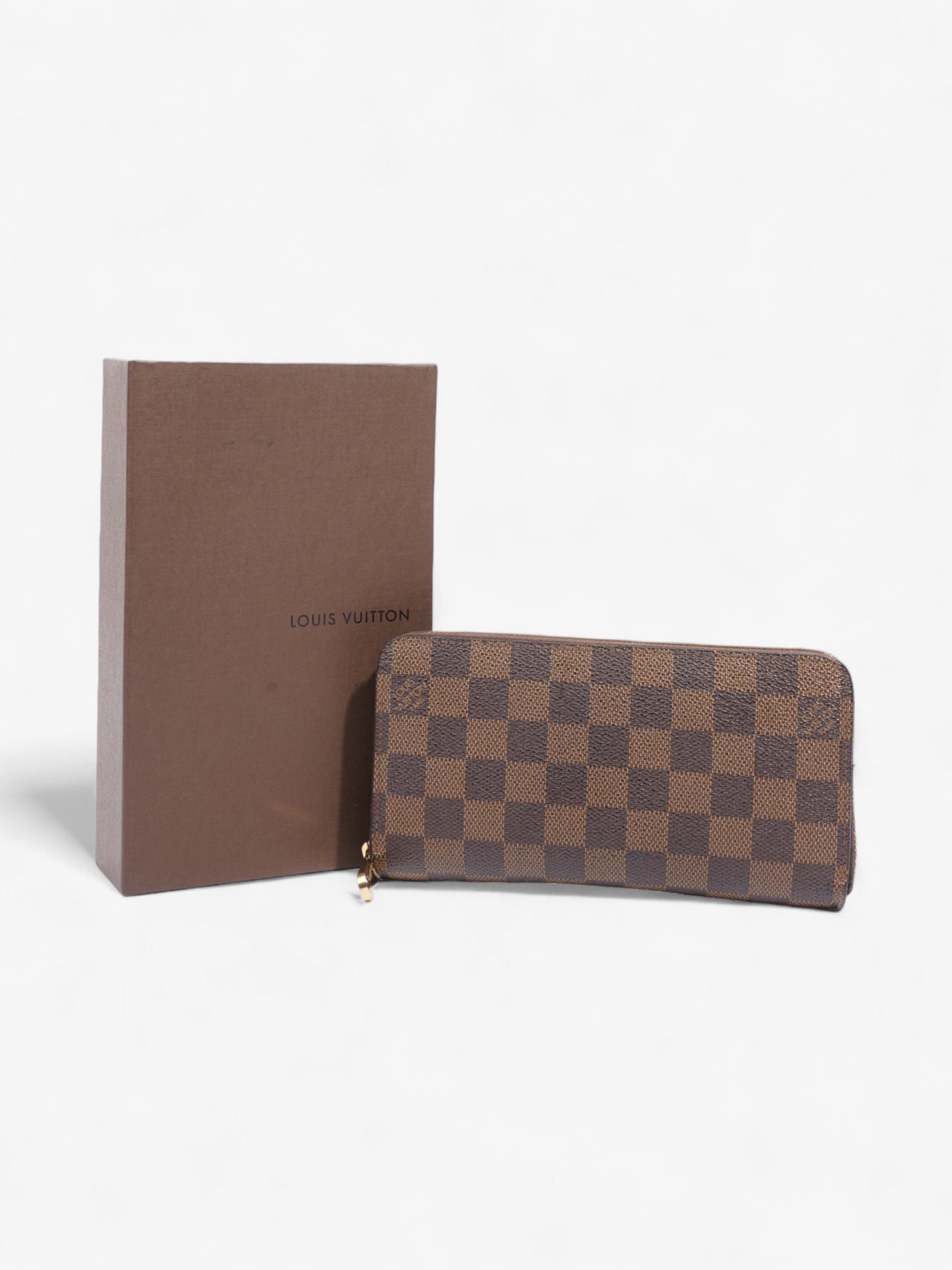 Louis Vuitton Zippy Wallet  Damier Ebene Coated Canvas