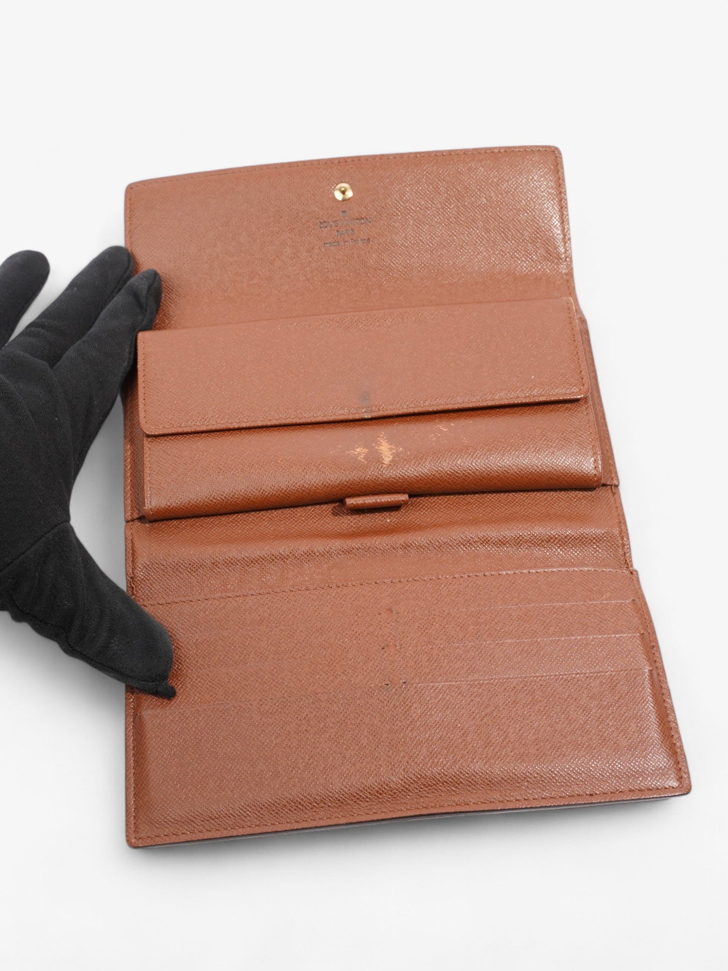 Louis Vuitton Portefeuille International Wallet Monogram Coated Canvas