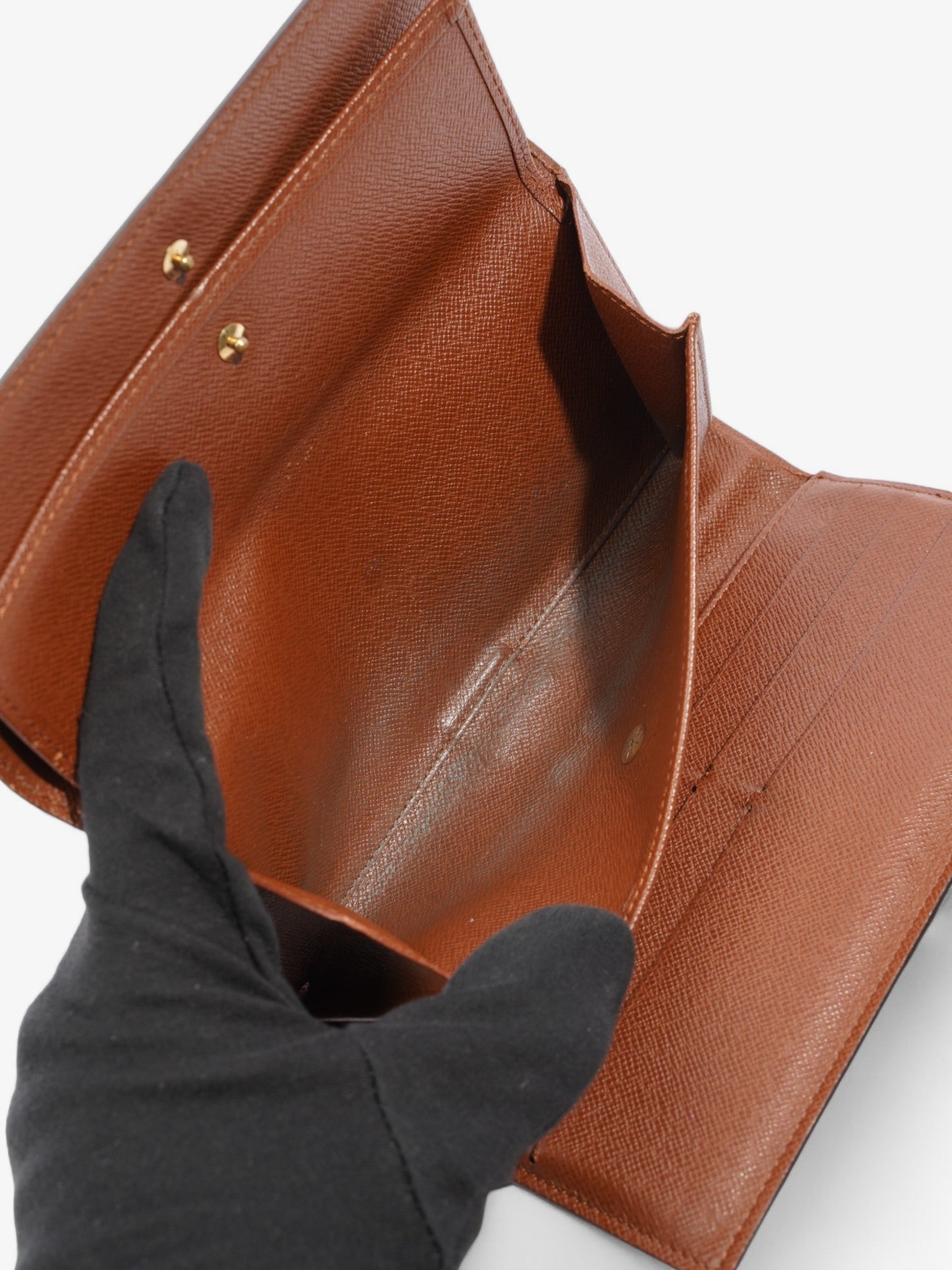Louis Vuitton Portefeuille International Wallet Monogram Coated Canvas