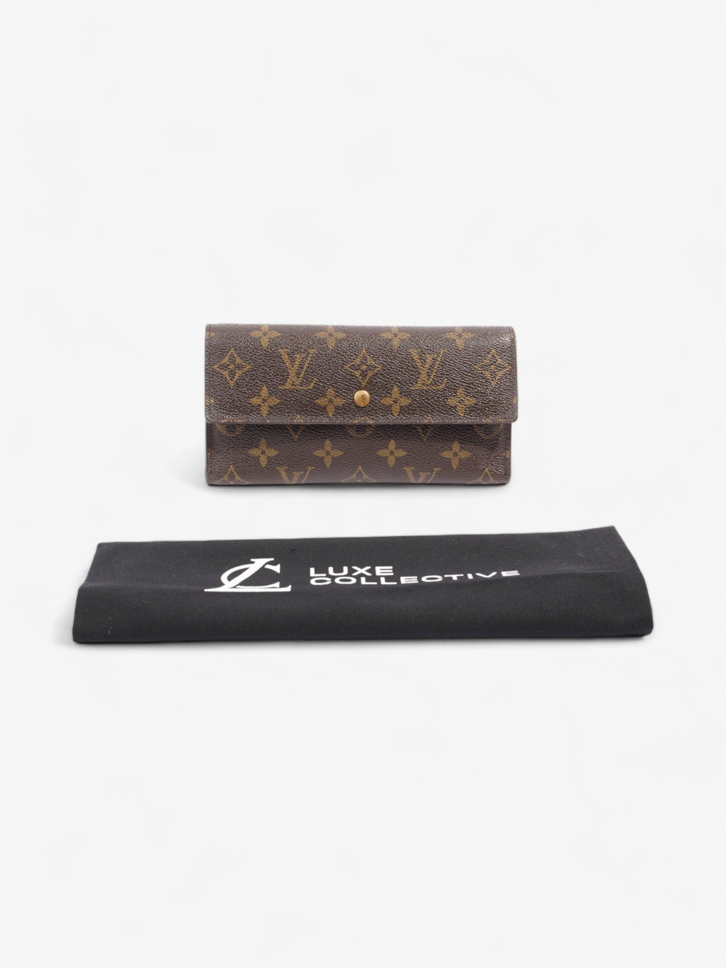 Louis Vuitton Portefeuille International Wallet Monogram Coated Canvas