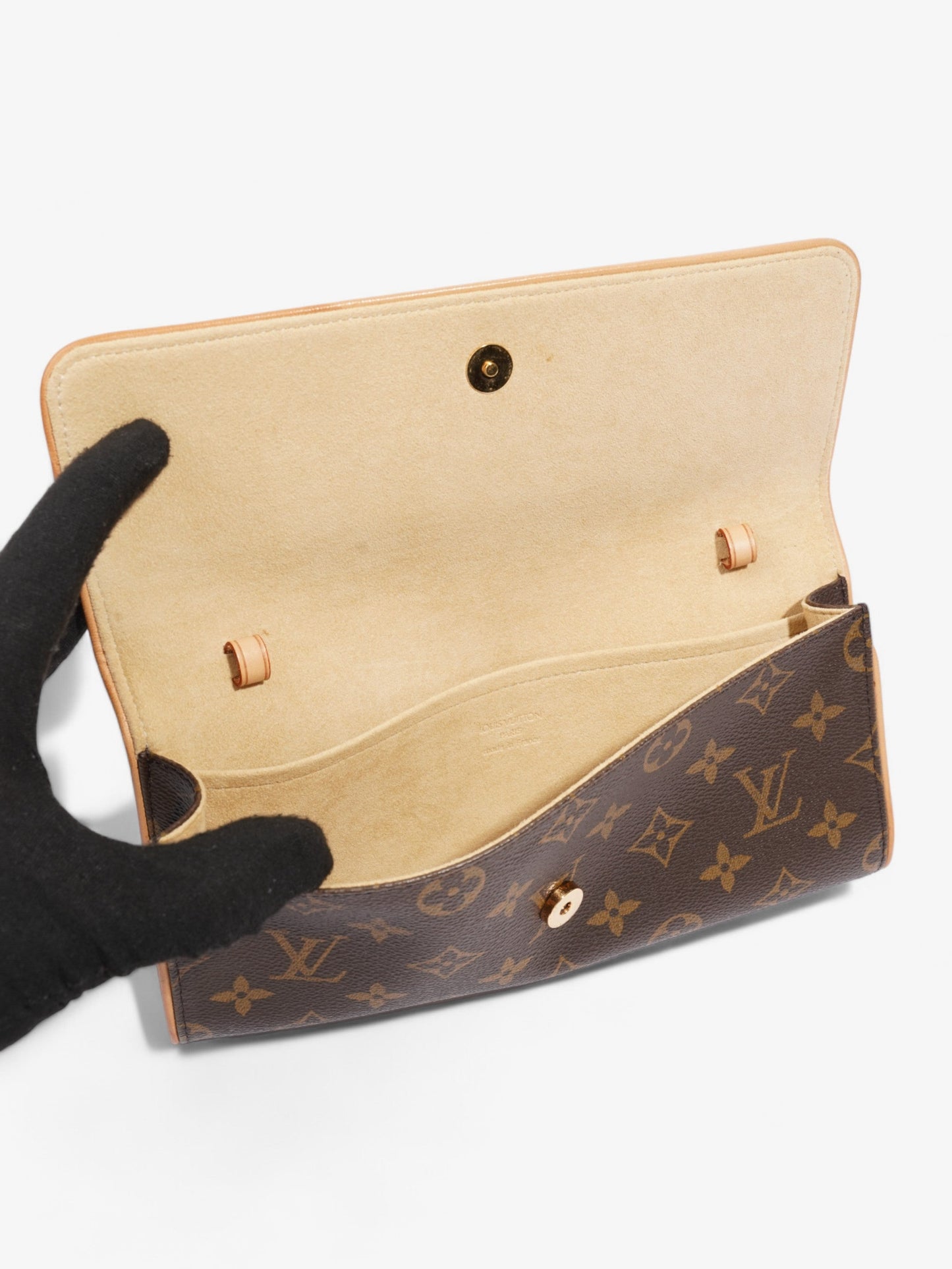 Louis Vuitton Twin Pochette Monogram Coated Canvas GM
