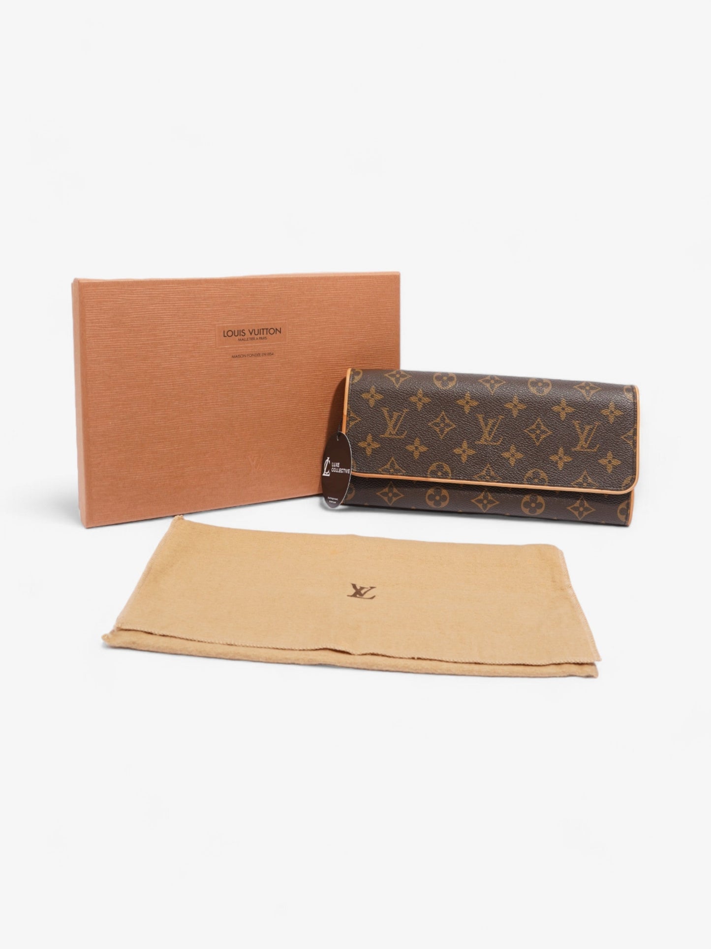 Louis Vuitton Twin Pochette Monogram Coated Canvas GM