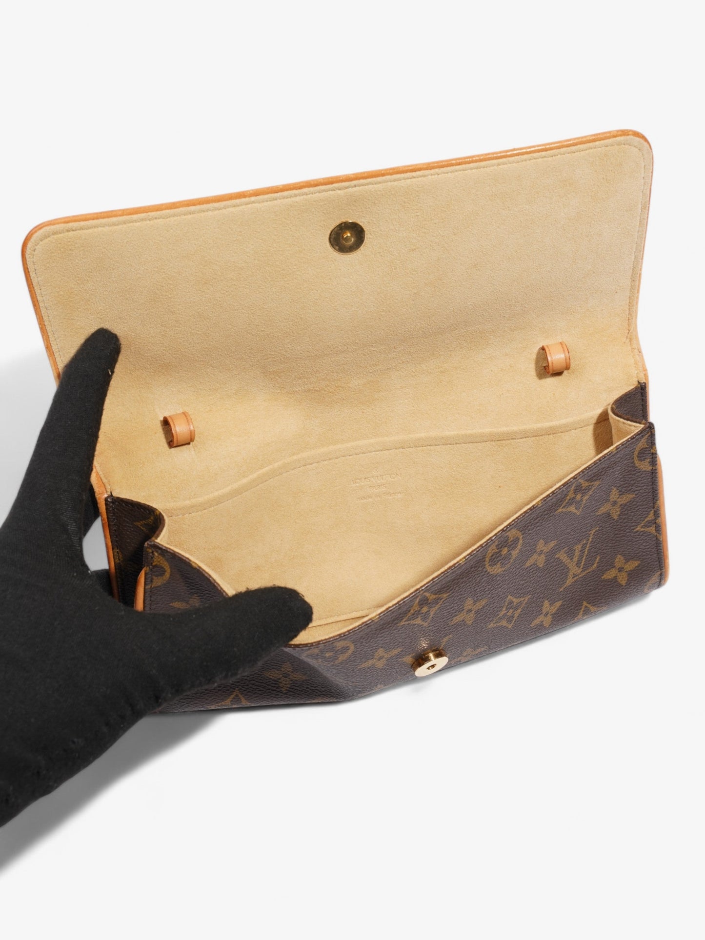 Louis Vuitton Twin Pochette Monogram Coated Canvas GM