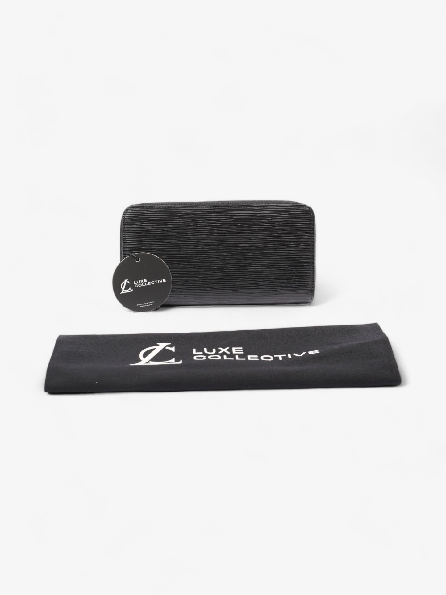 Louis Vuitton Zippy Wallet Black Epi Leather