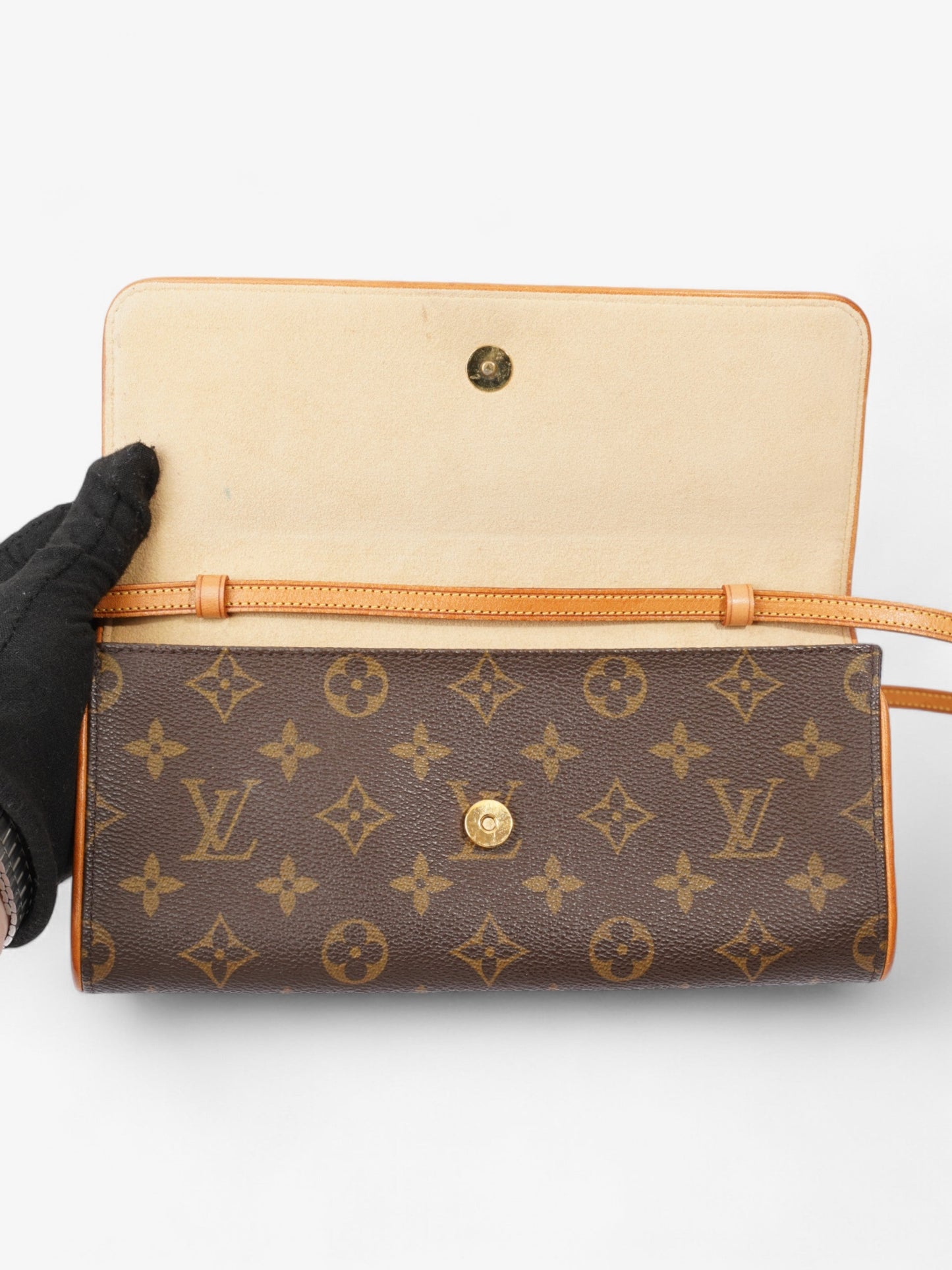 Louis Vuitton Twin Pochette Monogram Coated Canvas GM