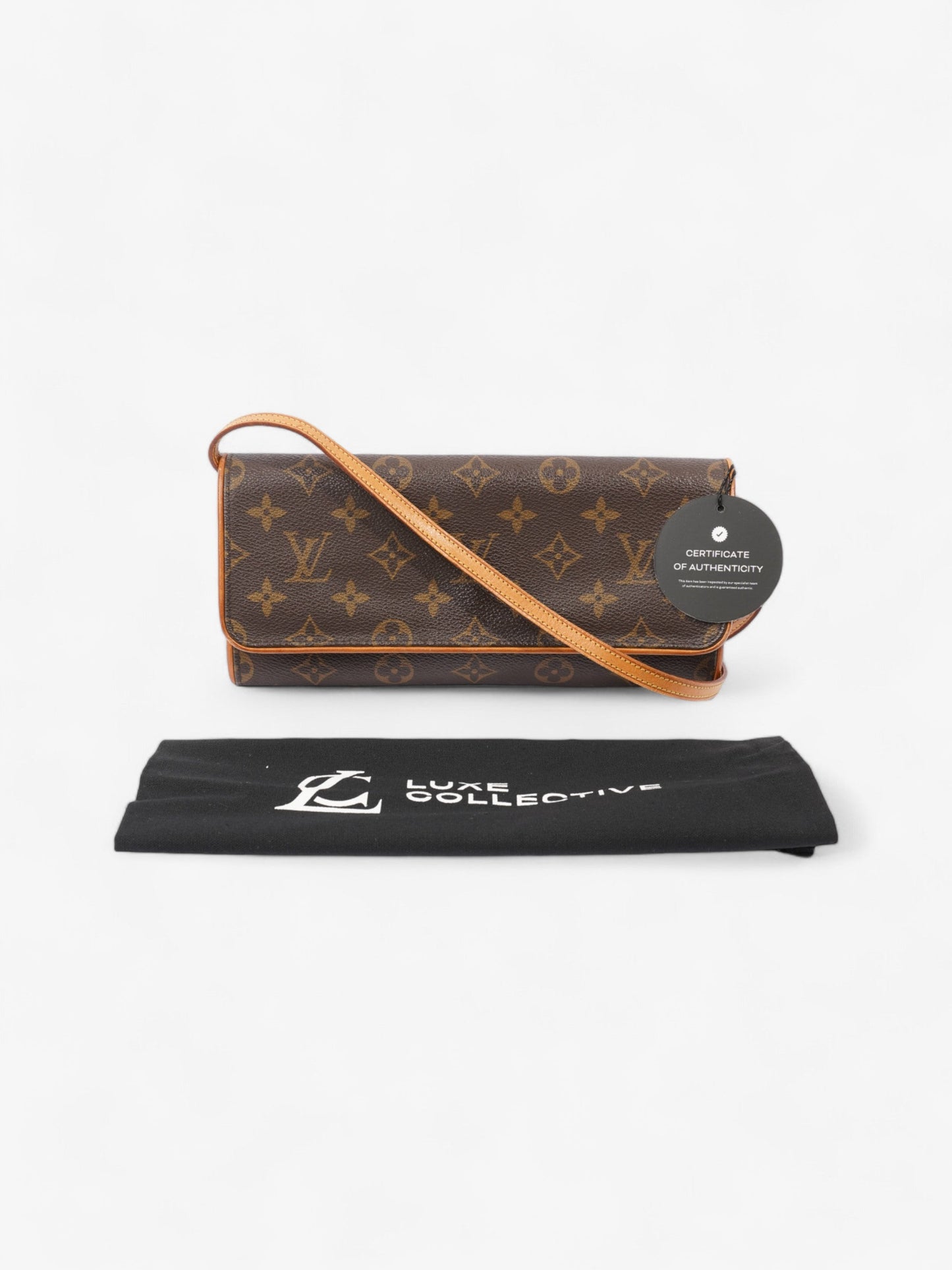 Louis Vuitton Twin Pochette Monogram Coated Canvas GM