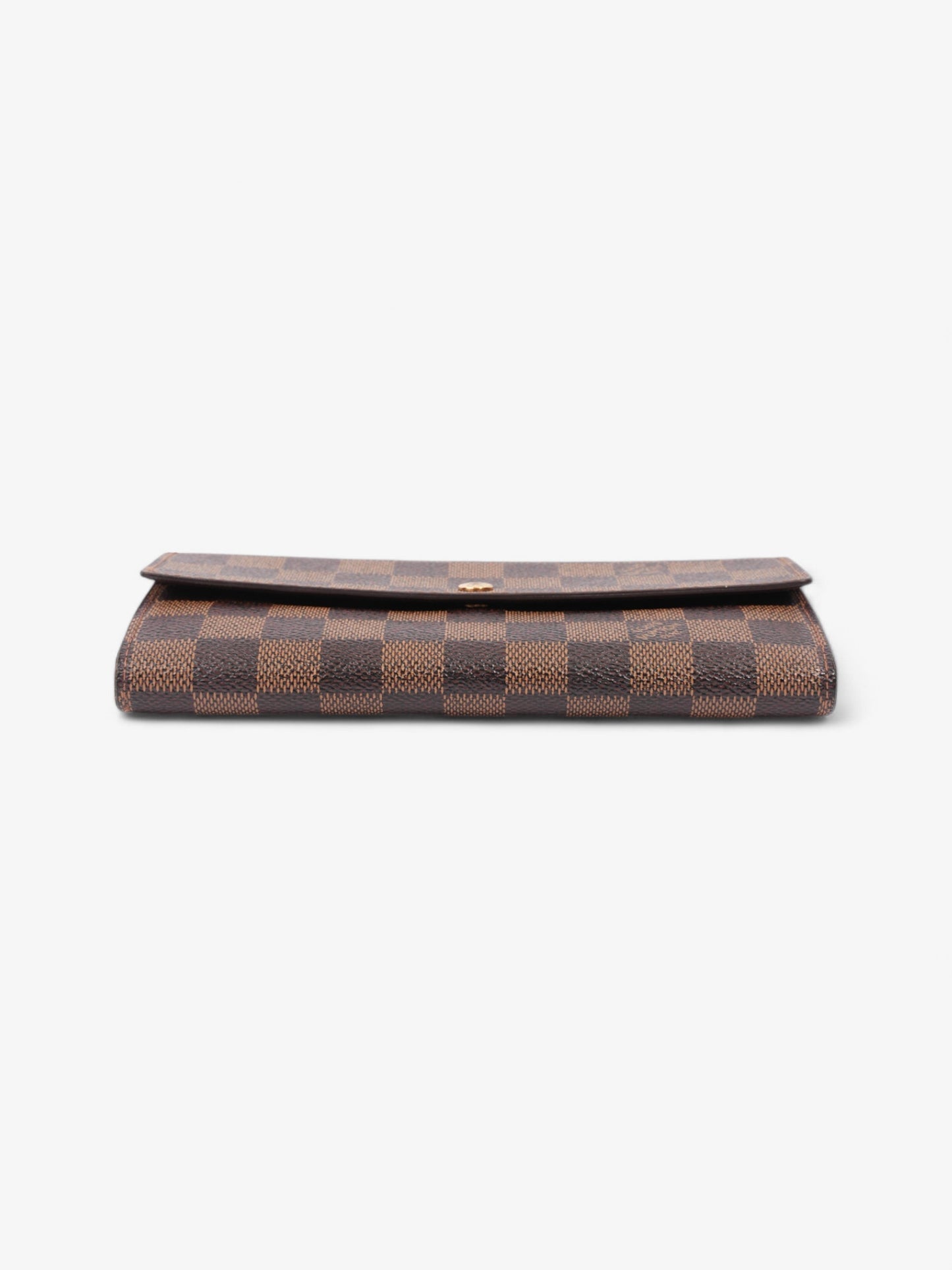 Louis Vuitton Portefeuille International Wallet Damier Ebene Coated Canvas