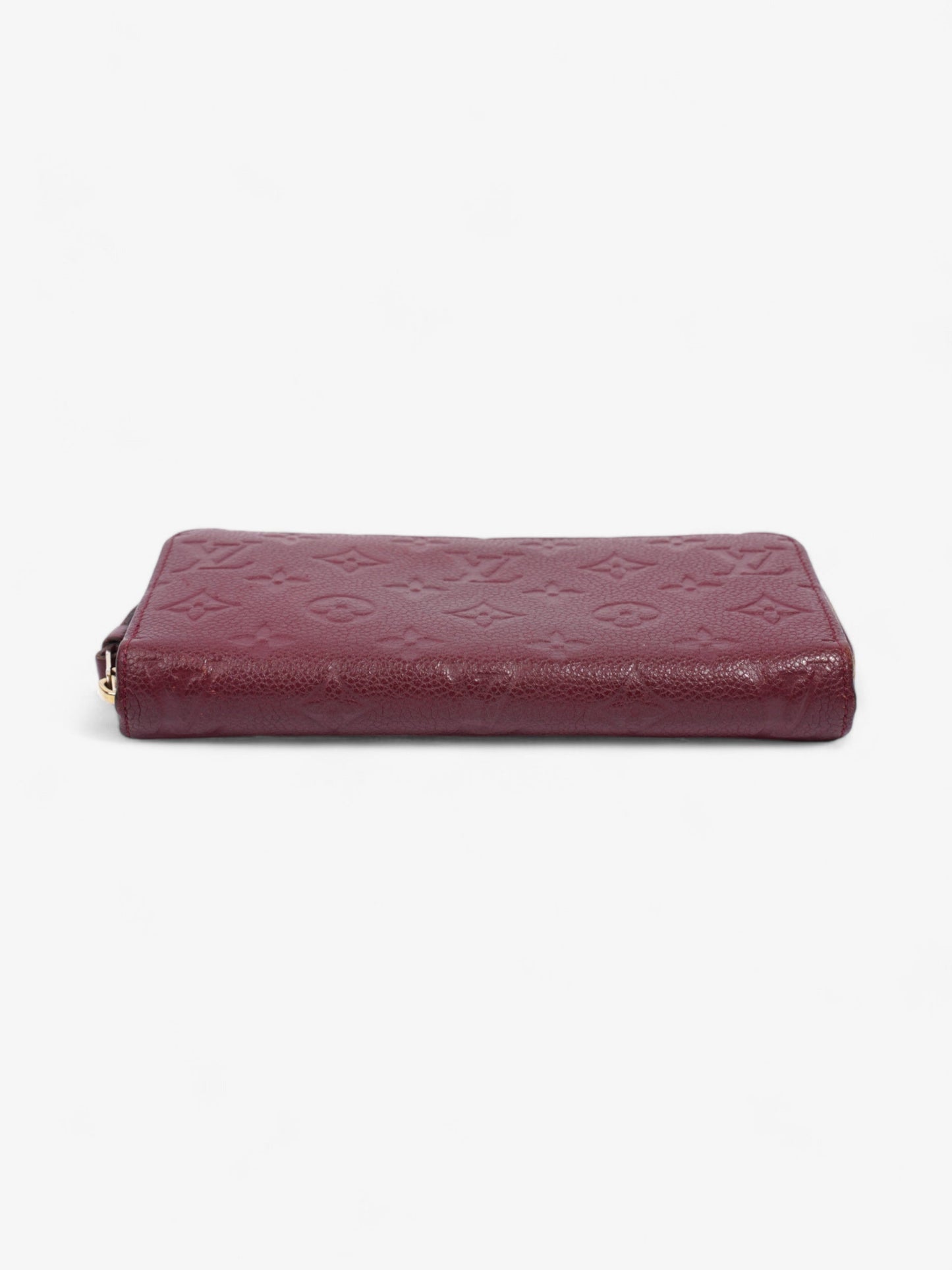 Louis Vuitton Zippy Wallet Maroon  Empreinte Leather