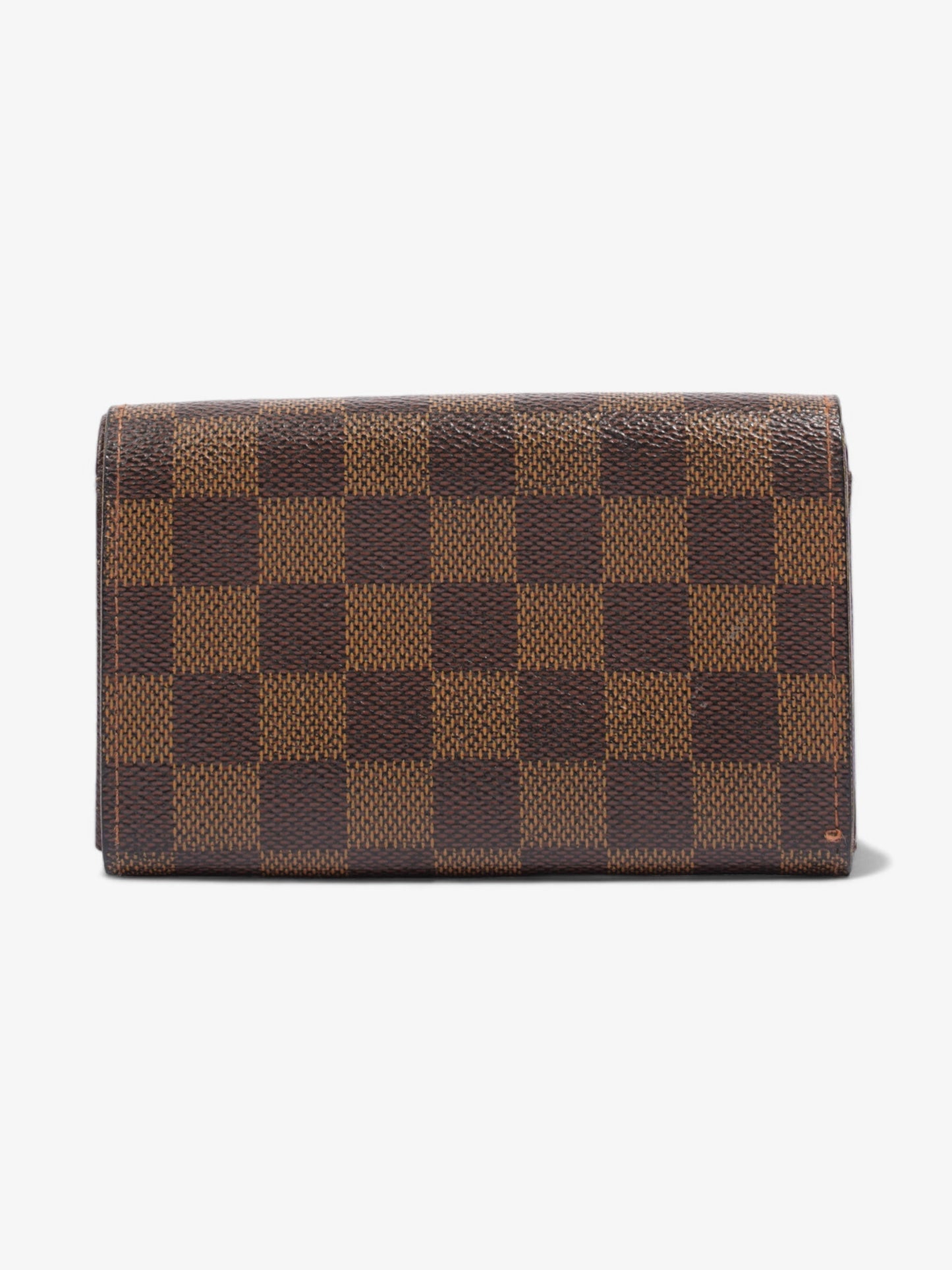 Louis Vuitton Portefeuil-Tr茅sor Damier Ebene Coated Canvas