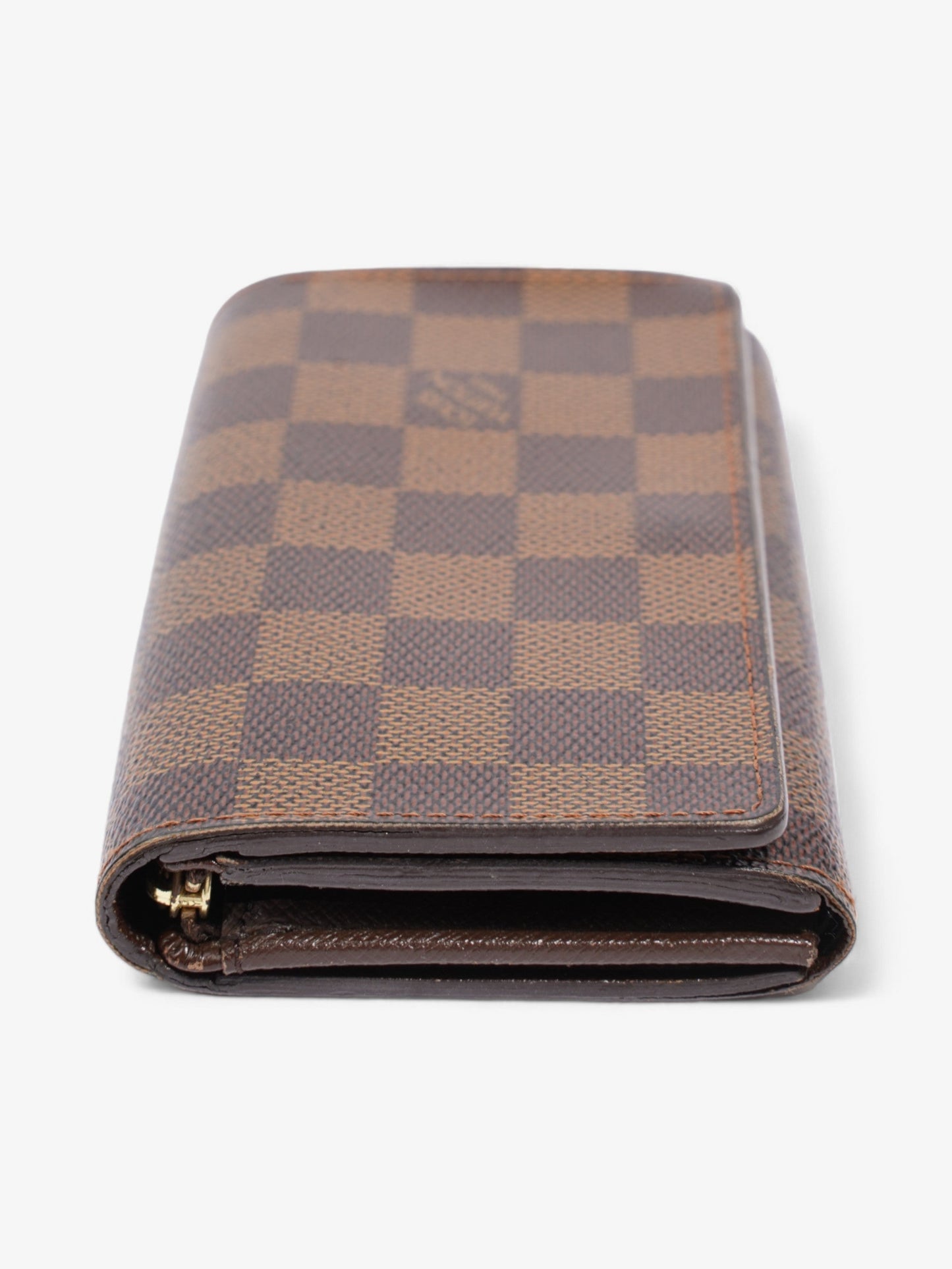 Louis Vuitton Portefeuil-Tr茅sor Damier Ebene Coated Canvas