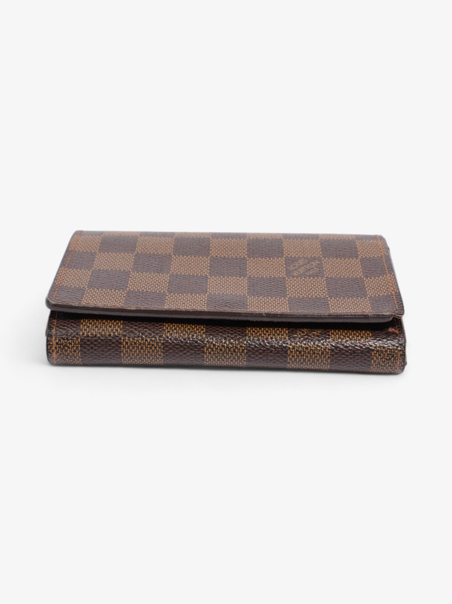 Louis Vuitton Portefeuil-Tr茅sor Damier Ebene Coated Canvas