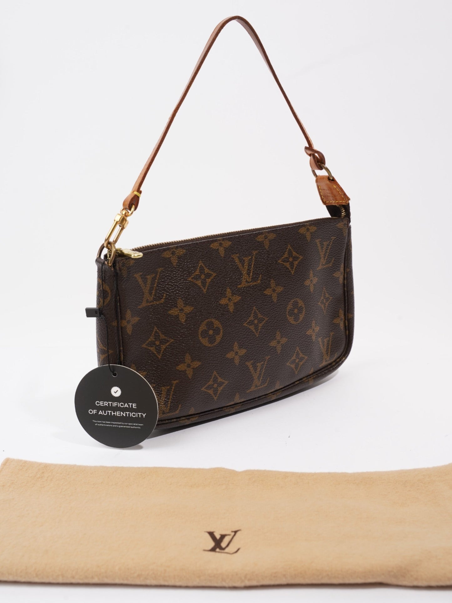 Louis Vuitton Pochette Accessoires Monogram Coated Canvas