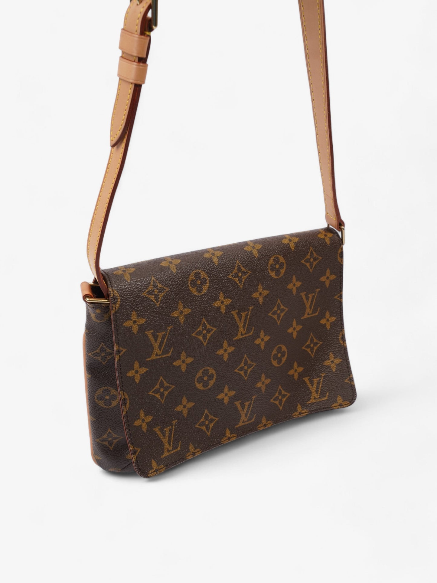 Louis Vuitton Musette Tango Monogram Coated Canvas