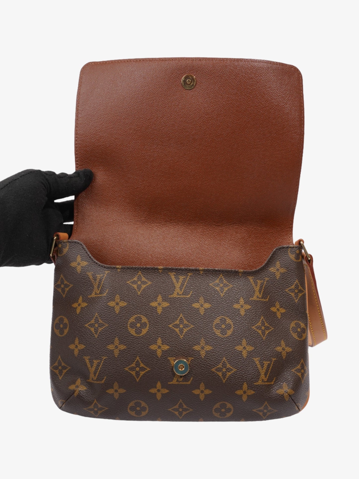 Louis Vuitton Musette Tango Monogram Coated Canvas
