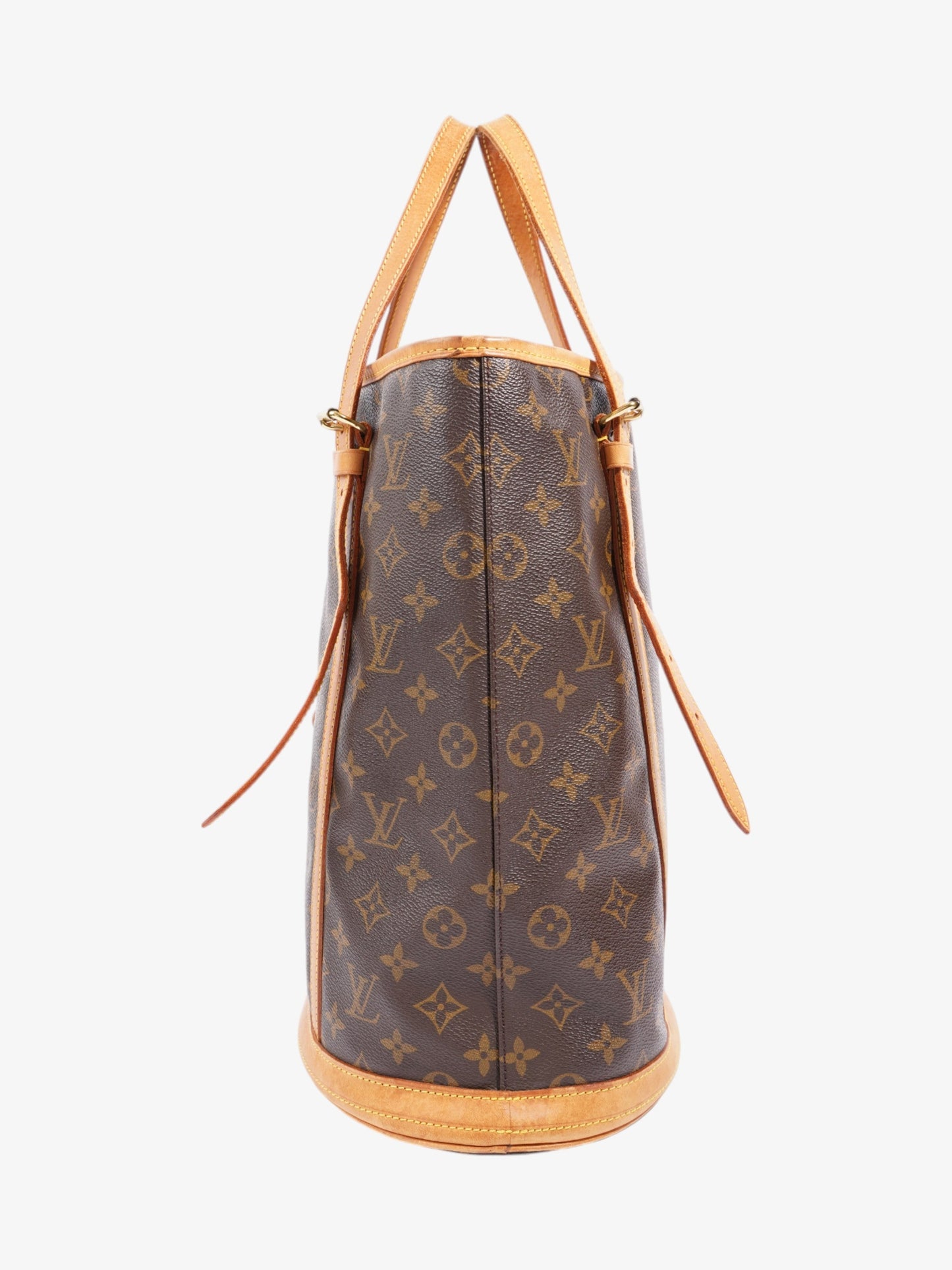 Louis Vuitton Bucket Monogram Coated Canvas GM