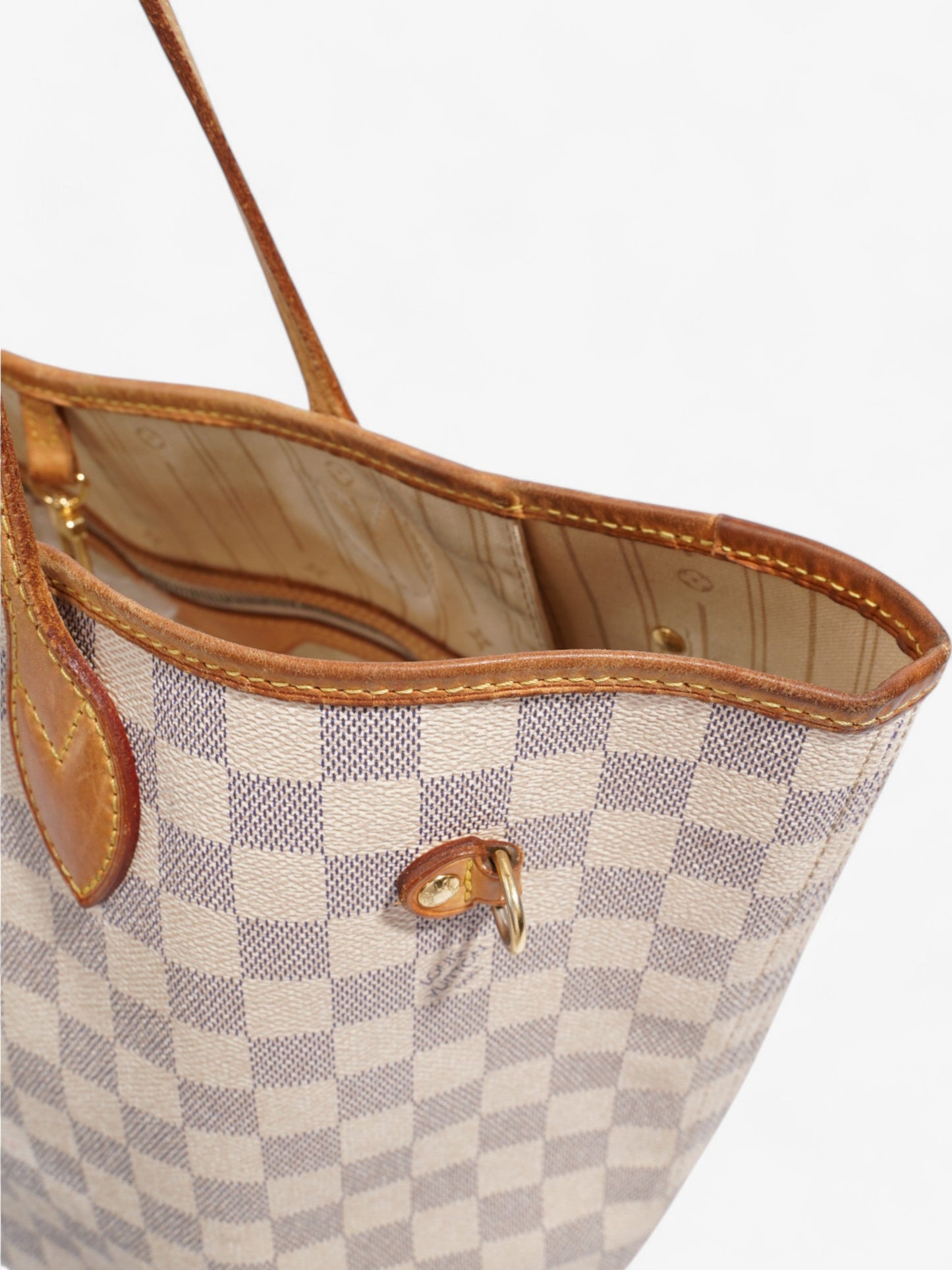 Louis Vuitton Neverfull Damier Azur Coated Canvas MM