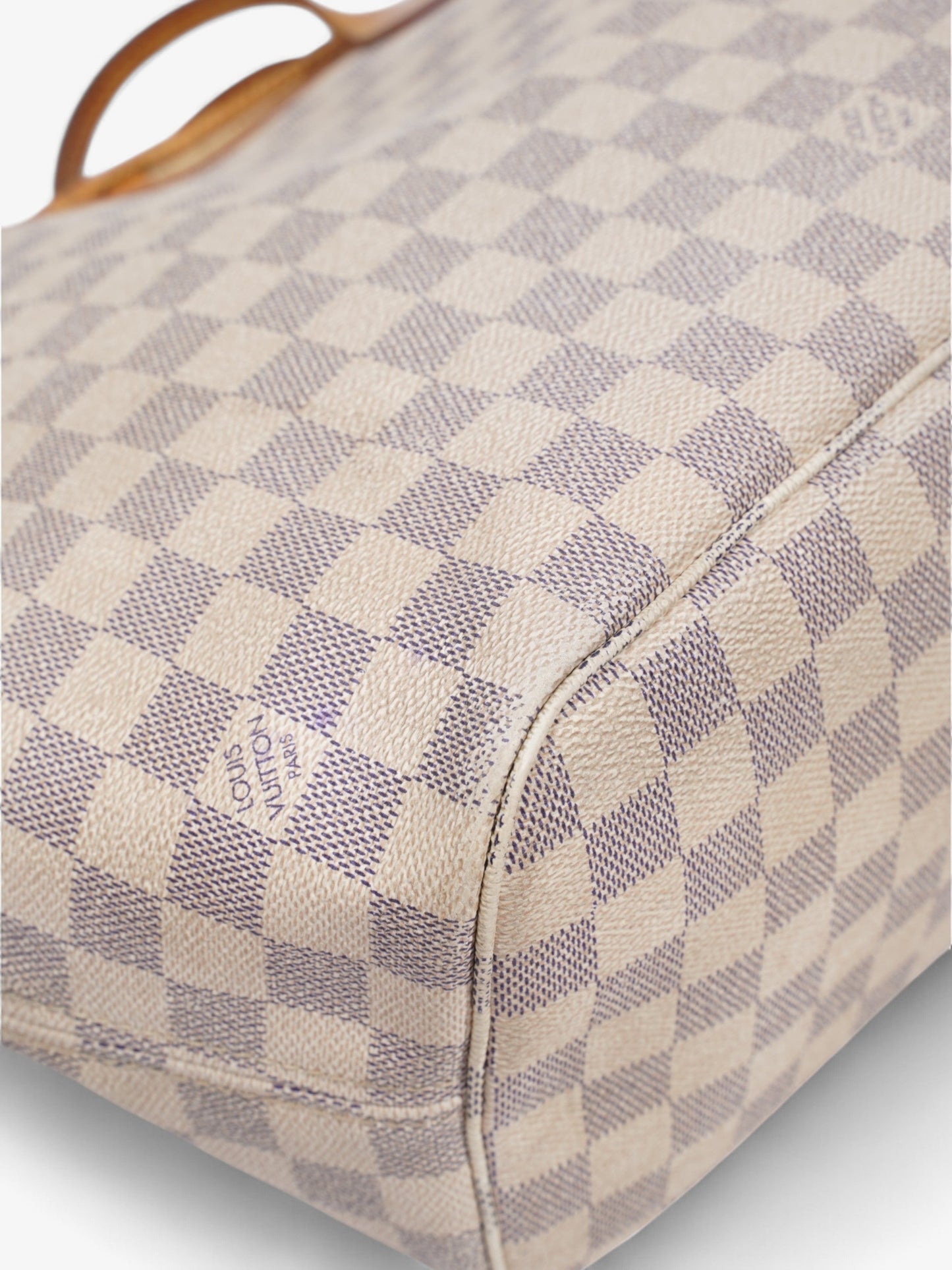 Louis Vuitton Neverfull Damier Azur Coated Canvas MM