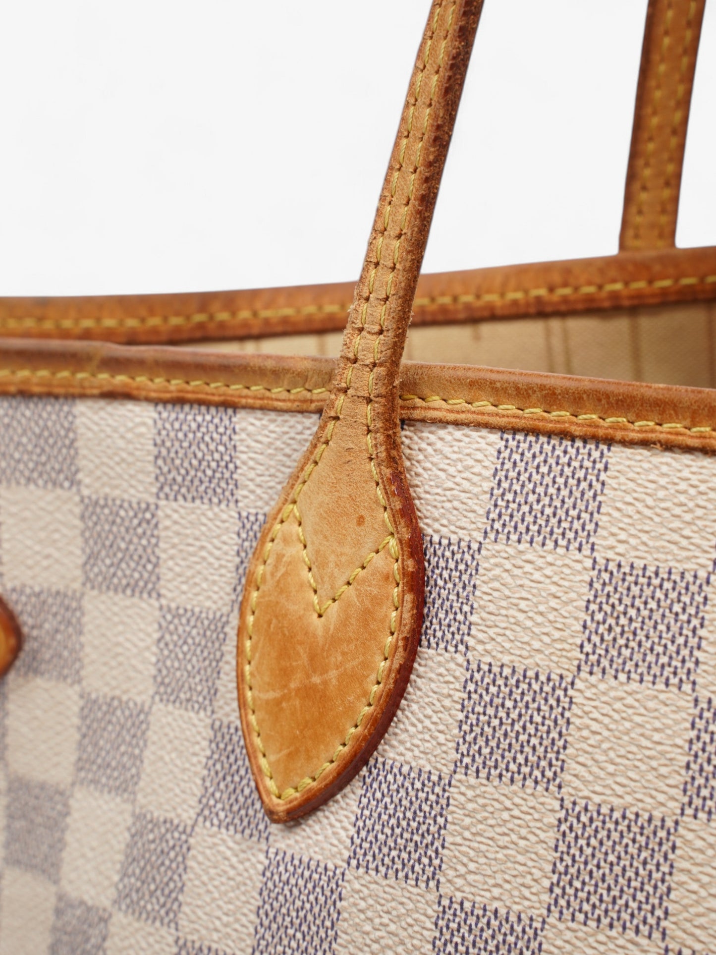 Louis Vuitton Neverfull Damier Azur Coated Canvas MM