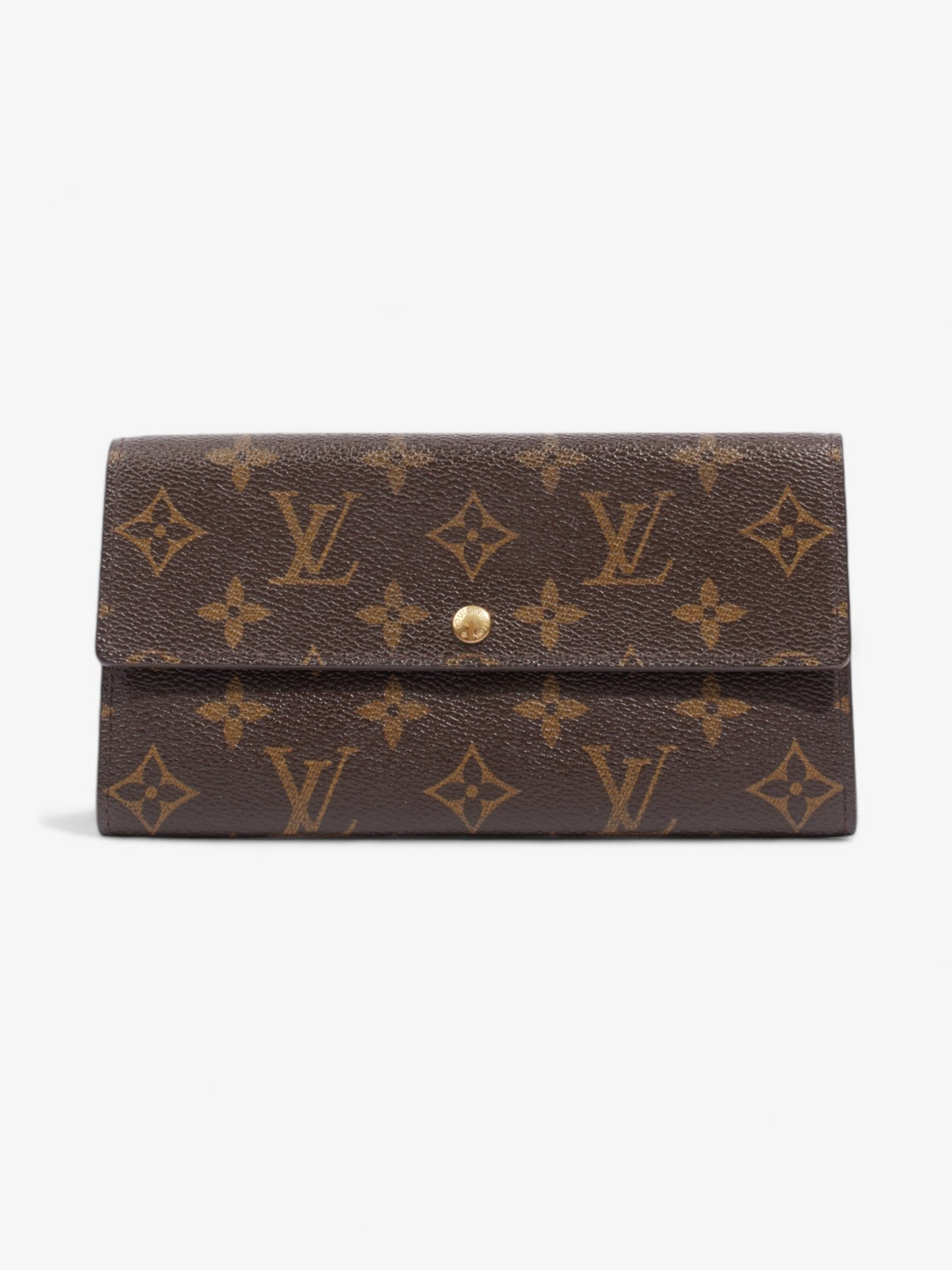 Louis Vuitton Sarah Wallet Monogram Coated Canvas