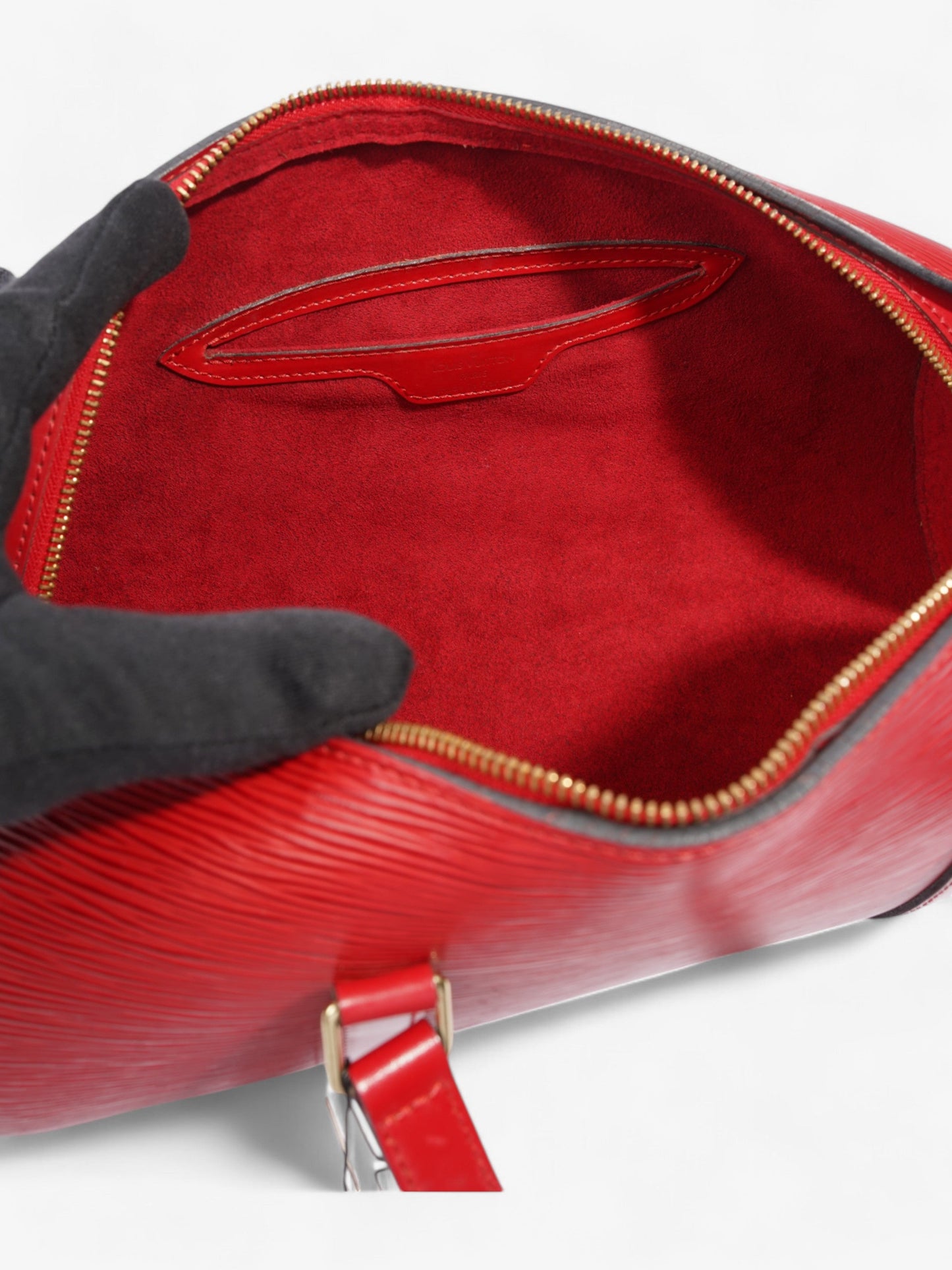 Louis Vuitton Soufflot Red Epi Leather