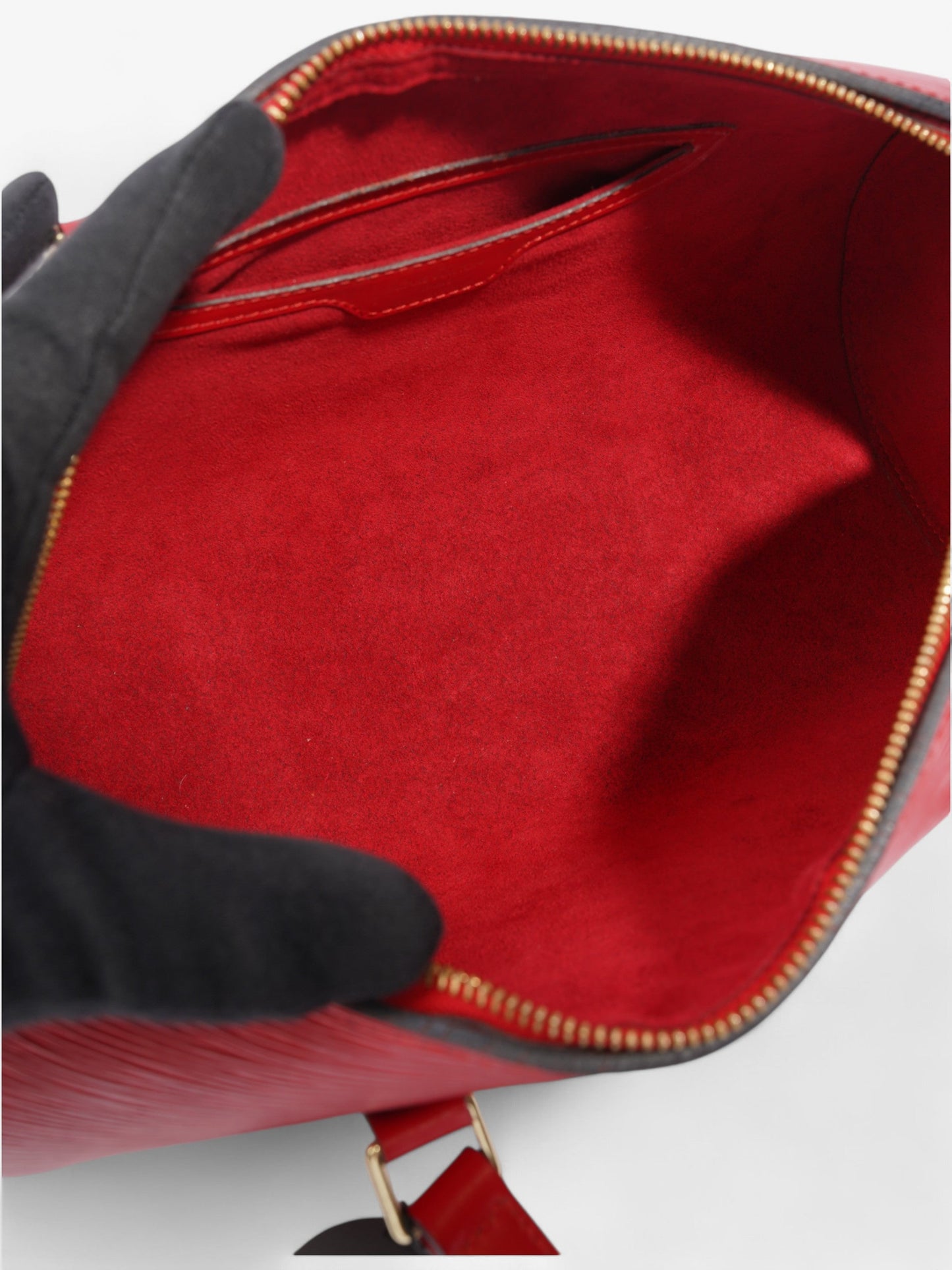 Louis Vuitton Soufflot Red Epi Leather
