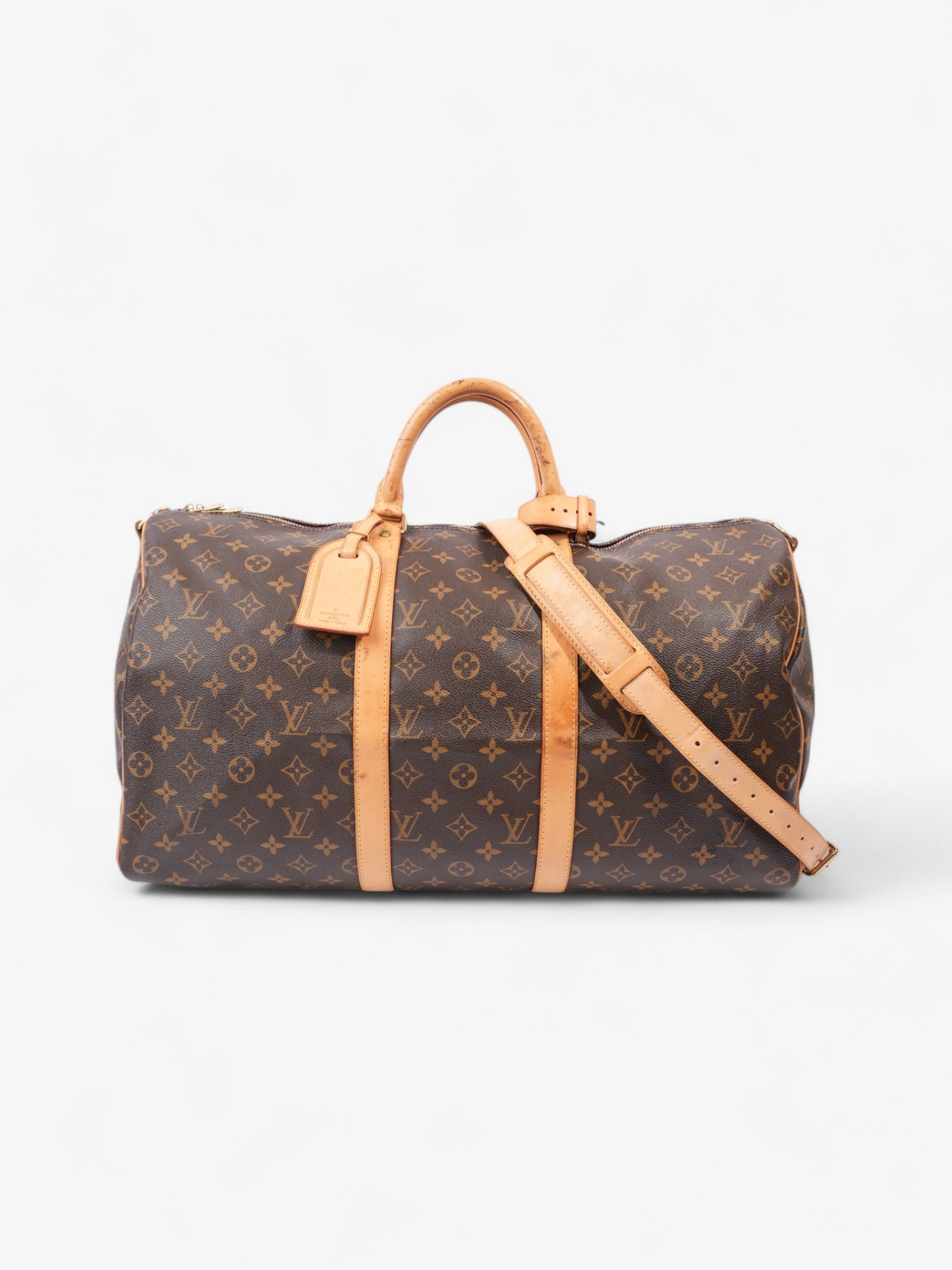 Louis Vuitton Keepall Bandouliere Monogram Coated Canvas 50