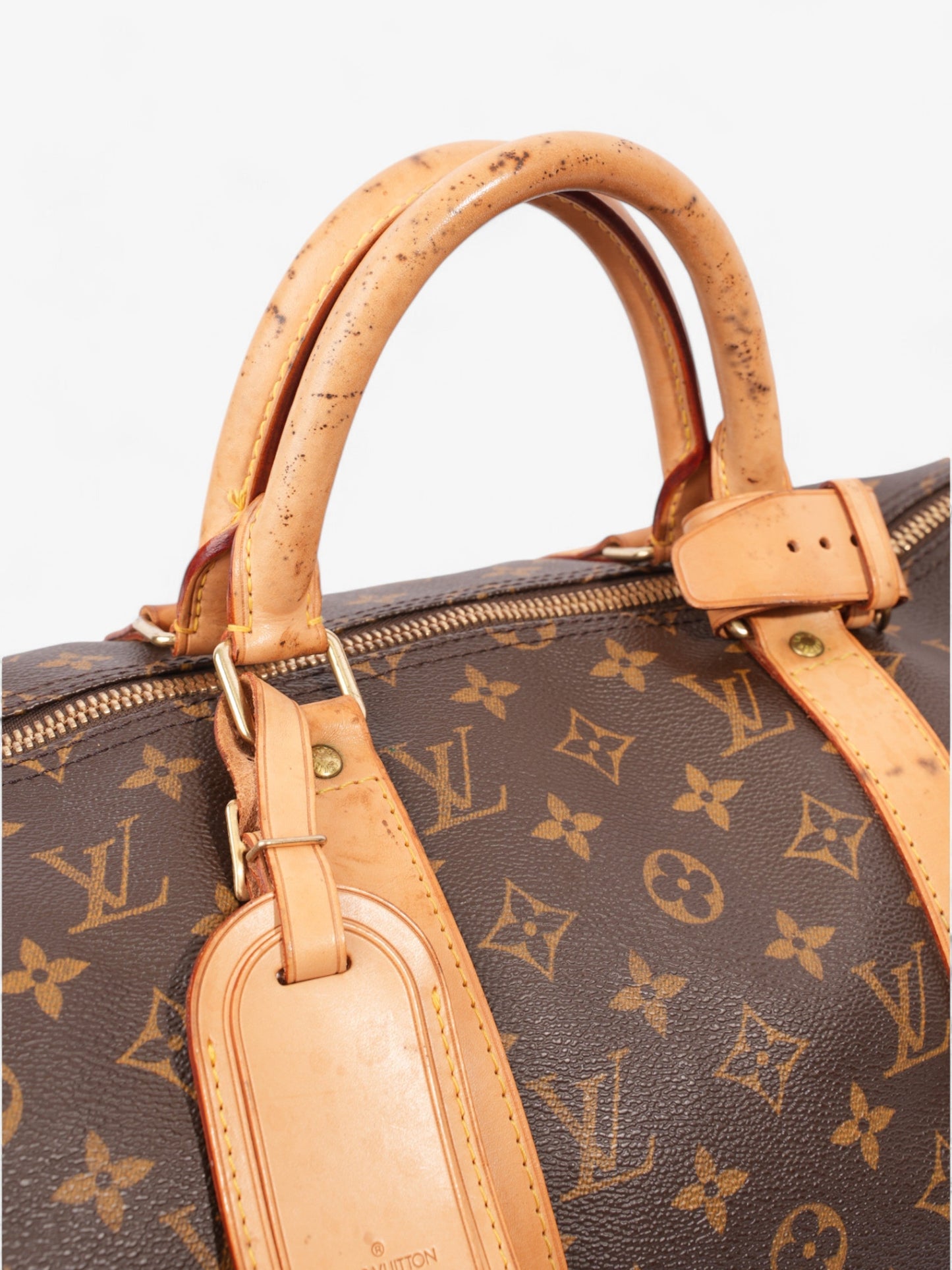 Louis Vuitton Keepall Bandouliere Monogram Coated Canvas 50