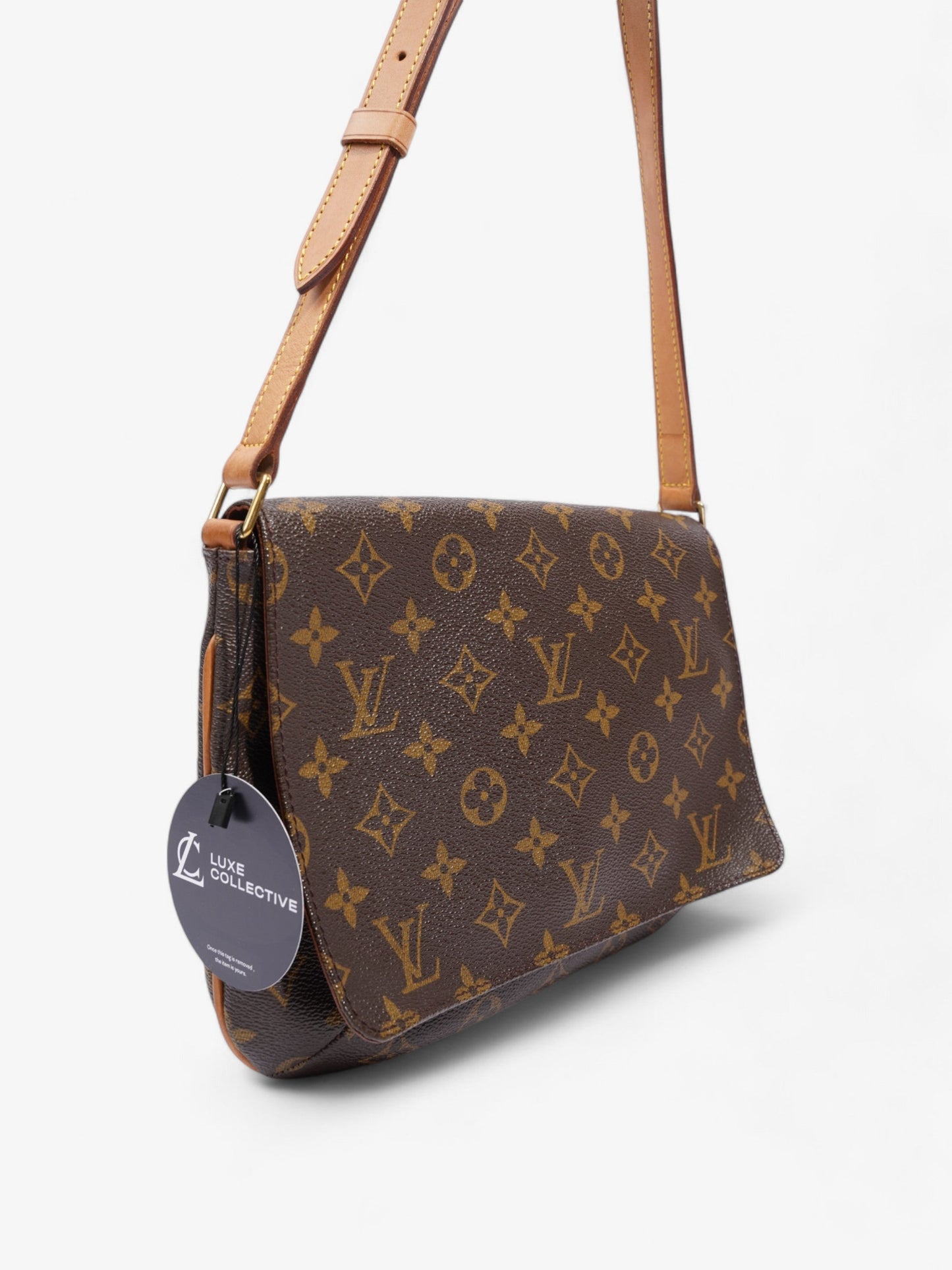 Louis Vuitton Musette Tango Monogram Coated Canvas