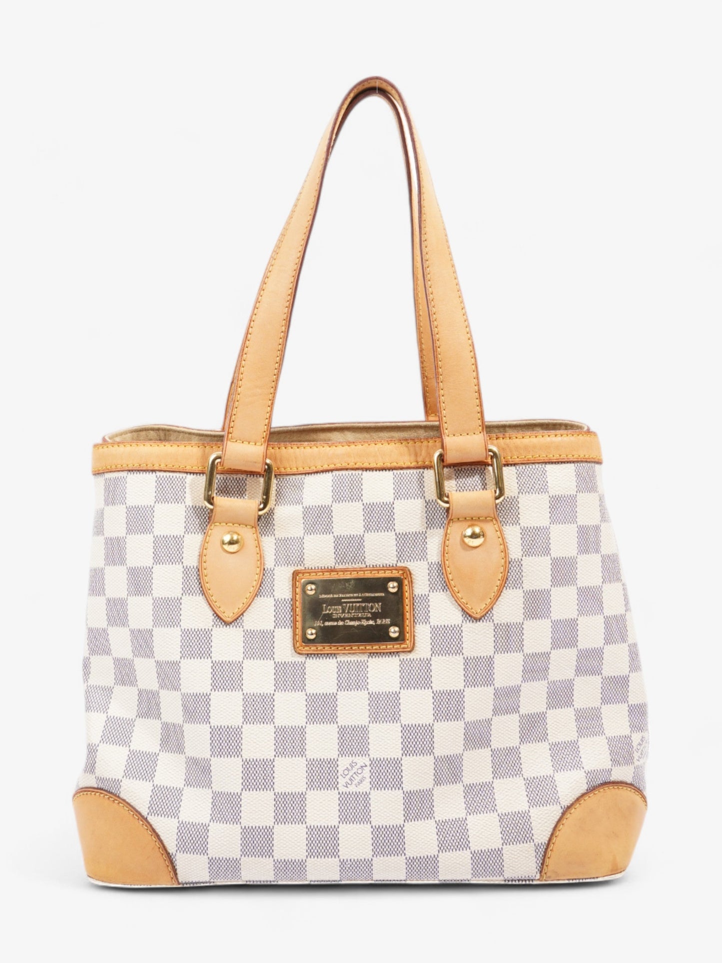 Louis Vuitton Hampstead Damier Azur Coated Canvas PM
