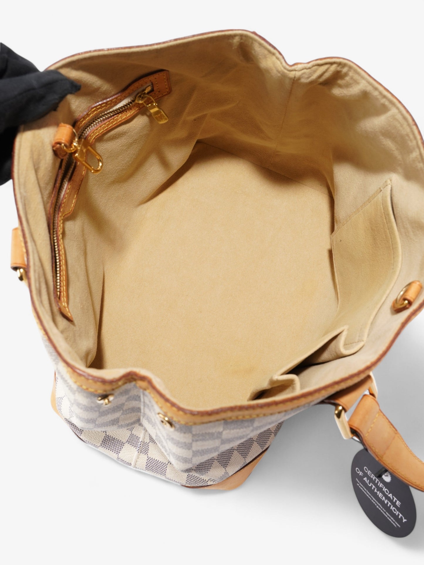 Louis Vuitton Hampstead Damier Azur Coated Canvas PM