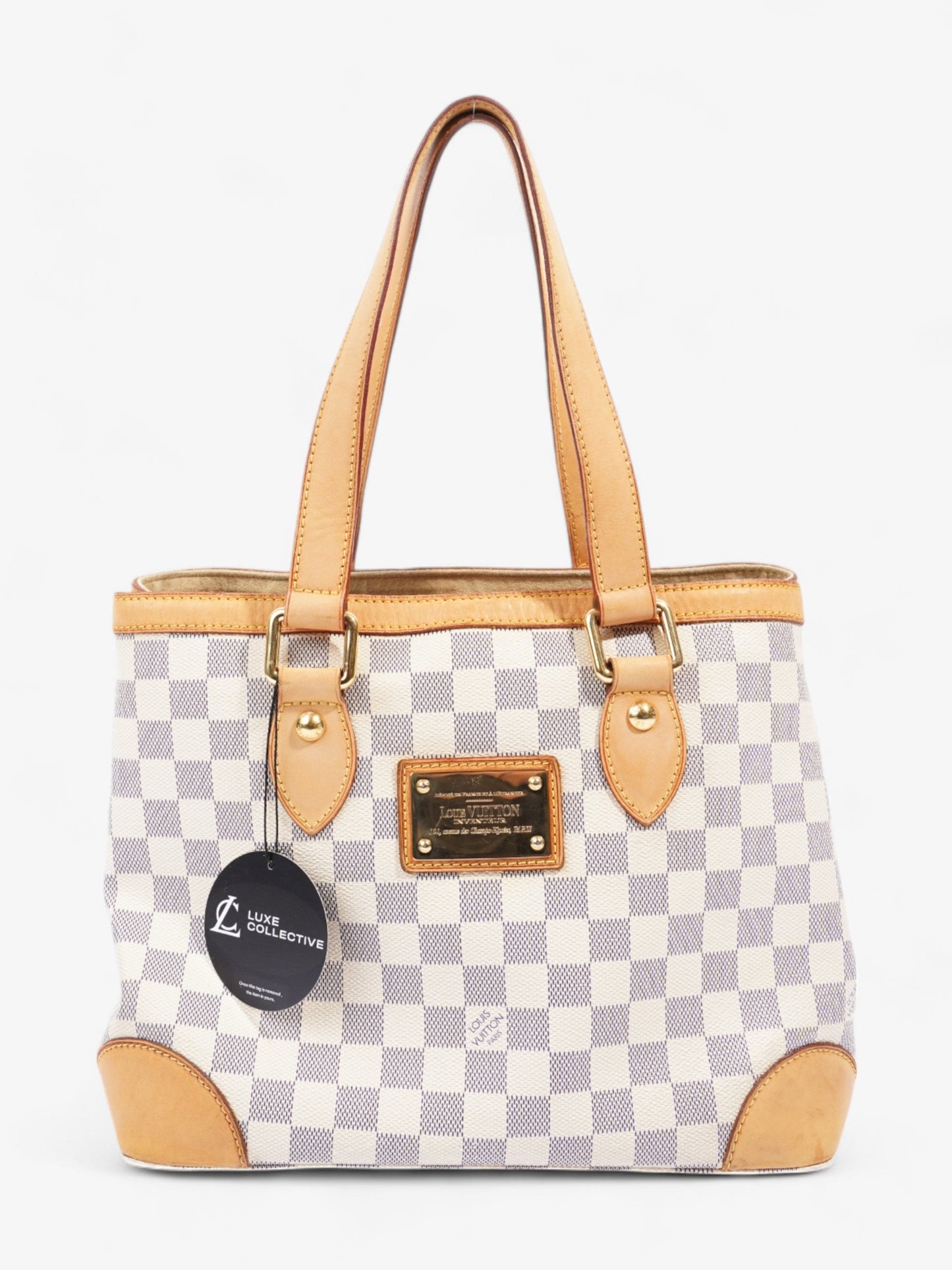 Louis Vuitton Hampstead Damier Azur Coated Canvas PM