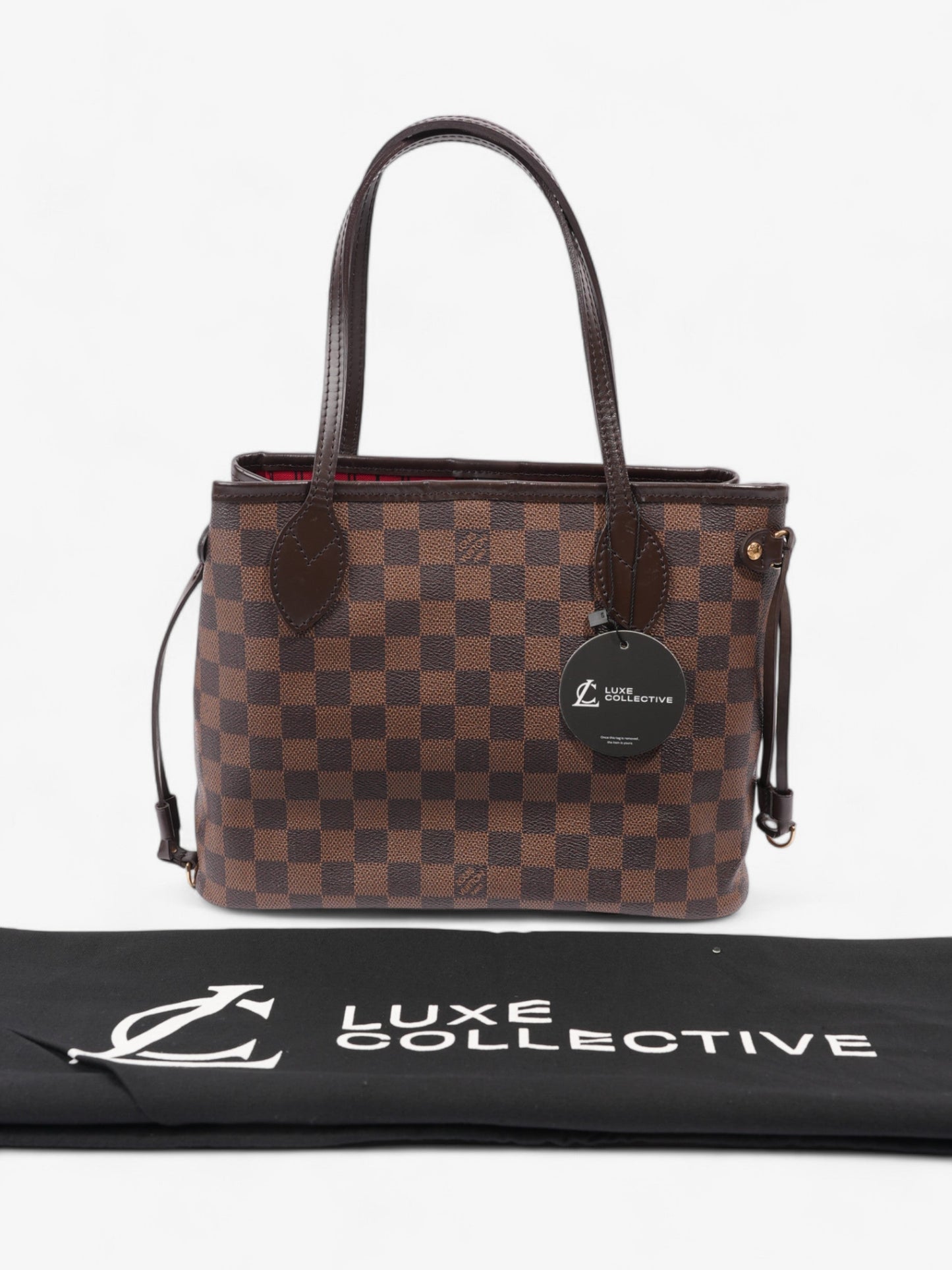 Louis Vuitton Neverfull Damier Ebene Coated Canvas PM