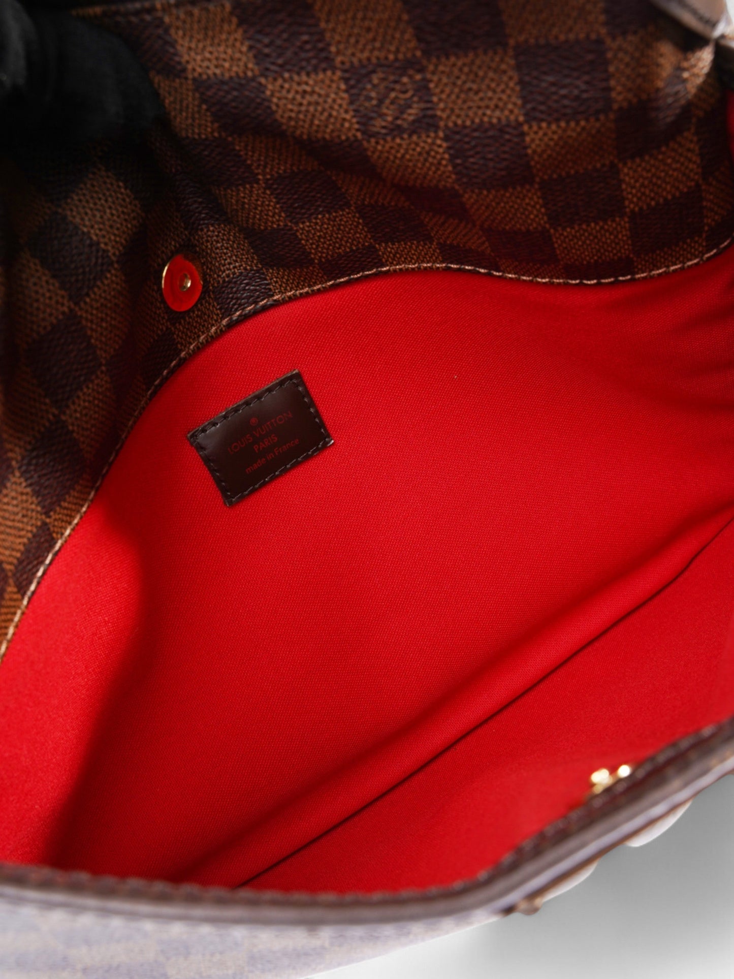 Louis Vuitton Bloomsbury  Damier Ebene Coated Canvas PM