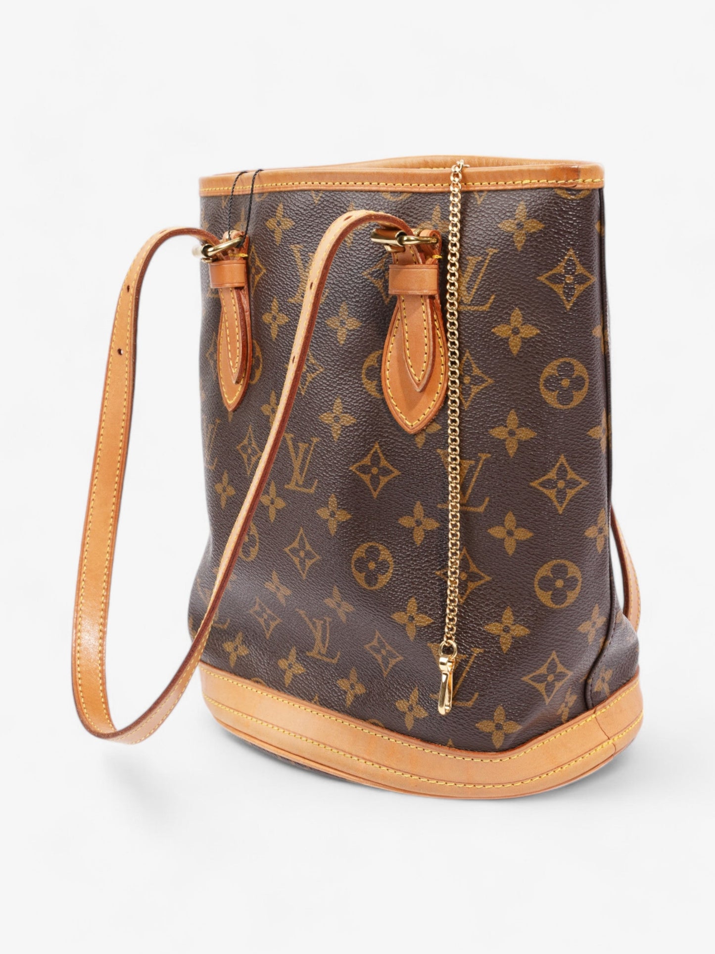 Louis Vuitton Bucket Monogram Coated Canvas PM