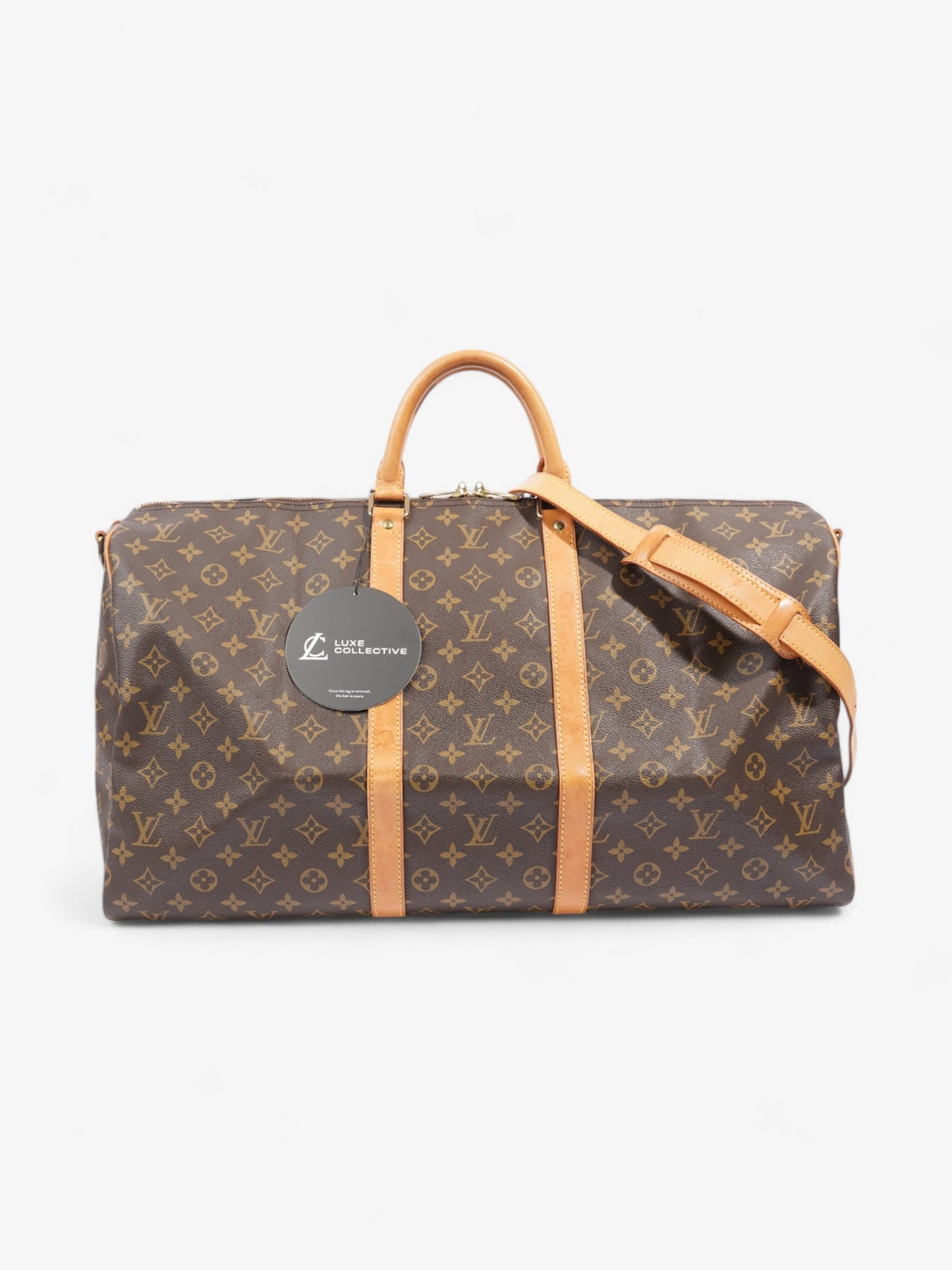 Louis Vuitton Keepall Bandouliere Monogram Coated Canvas 55