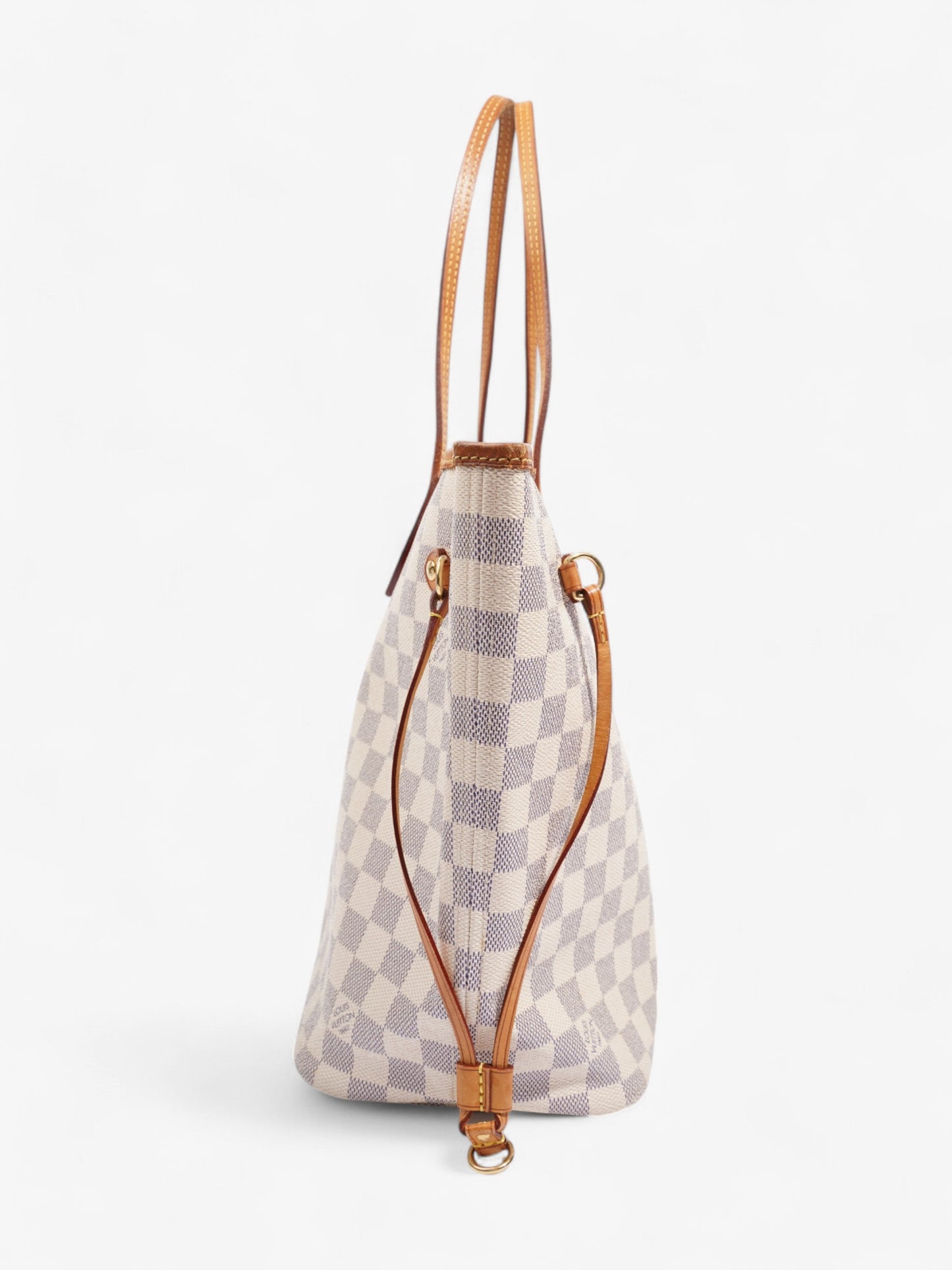 Louis Vuitton Neverfull Damier Azur Coated Canvas MM