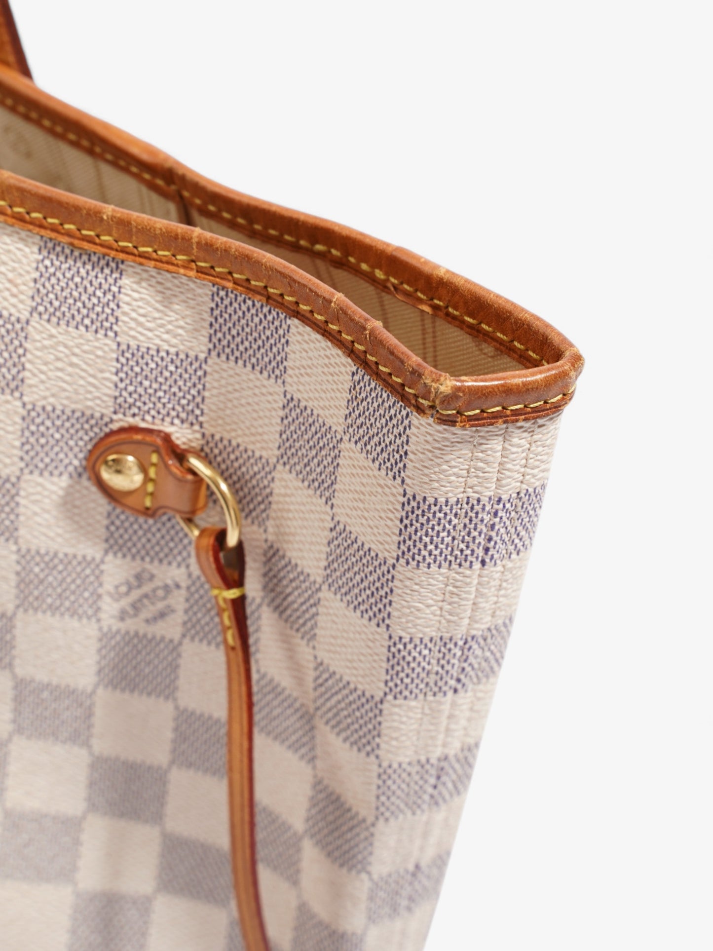 Louis Vuitton Neverfull Damier Azur Coated Canvas MM