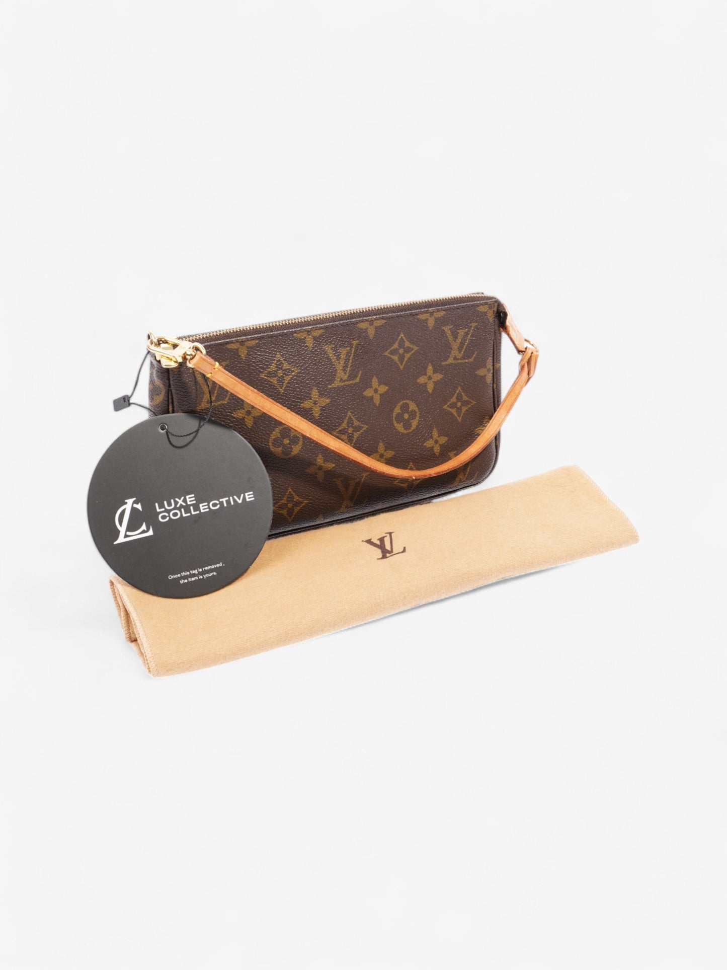 Louis Vuitton Pochette Accessoires Monogram Coated Canvas