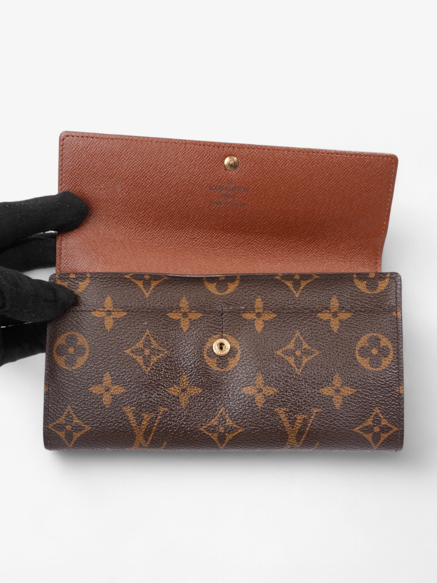 Louis Vuitton Pochette Porte Monecredit Monogram Coated Canvas