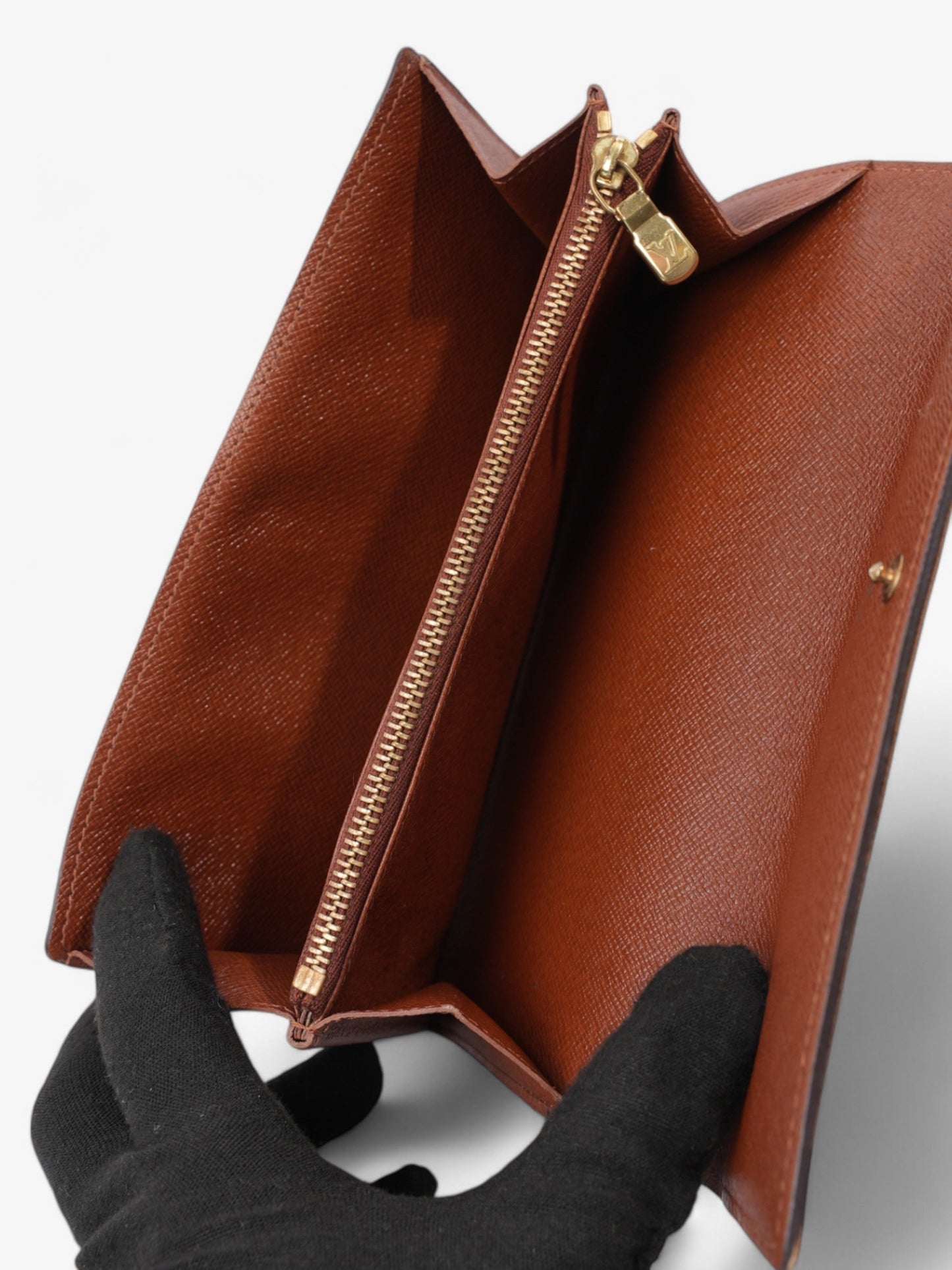 Louis Vuitton Pochette Porte Monecredit Monogram Coated Canvas