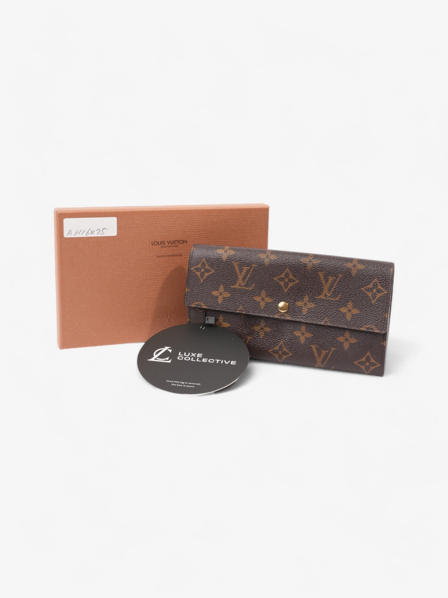 Louis Vuitton Pochette Porte Monecredit Monogram Coated Canvas