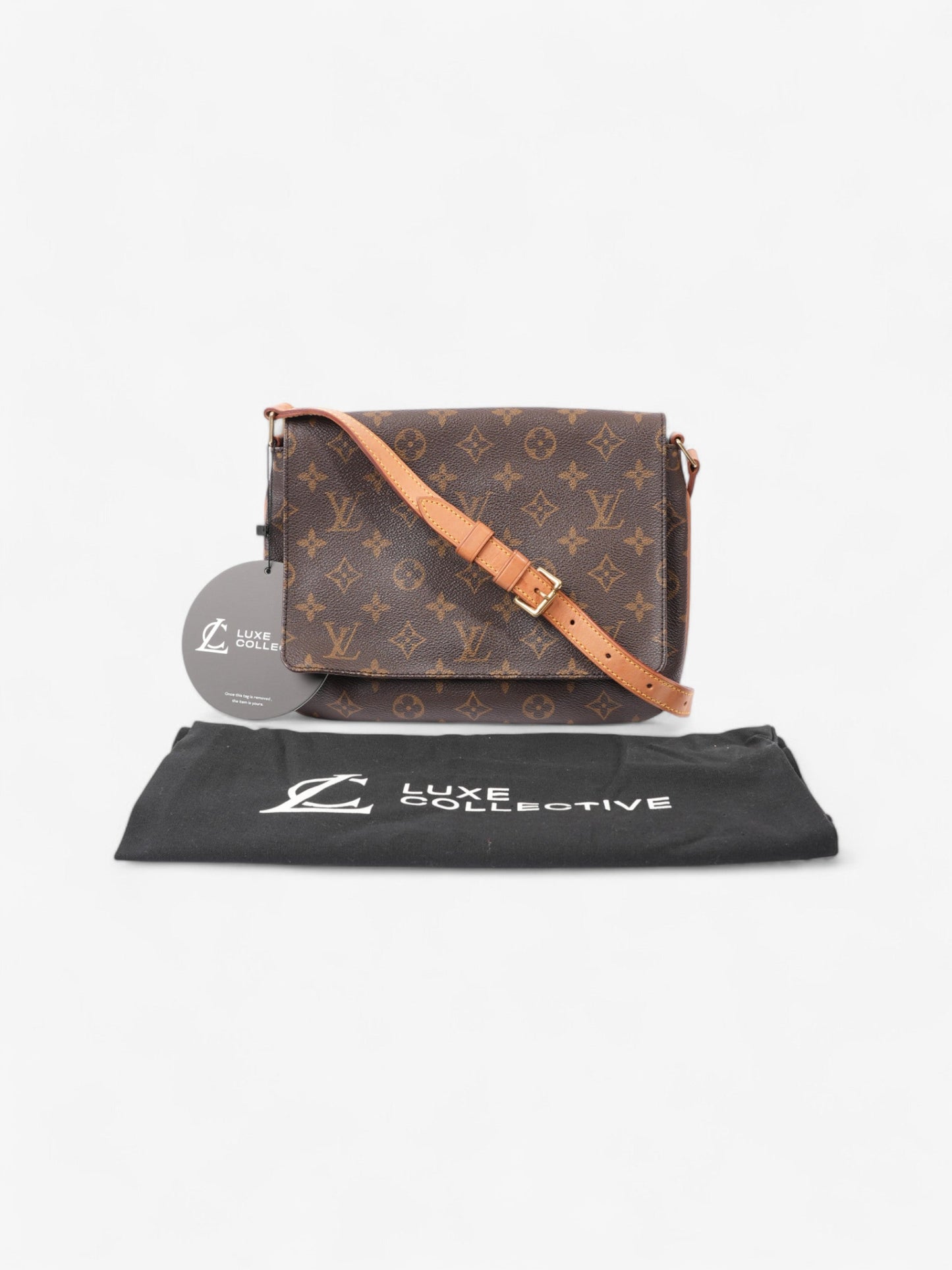 Louis Vuitton Musette Tango Monogram Coated Canvas