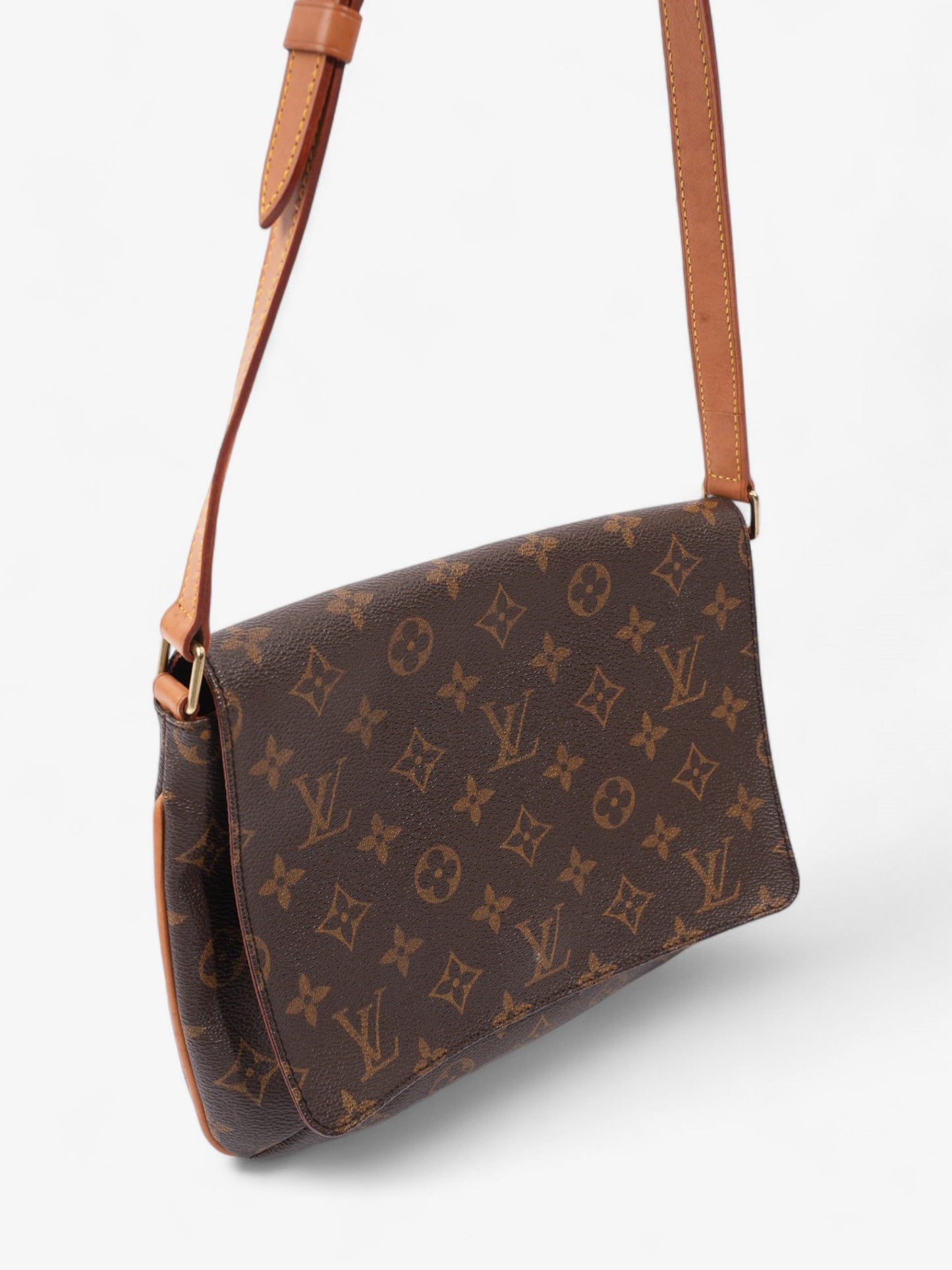 Louis Vuitton Musette Tango Monogram Coated Canvas