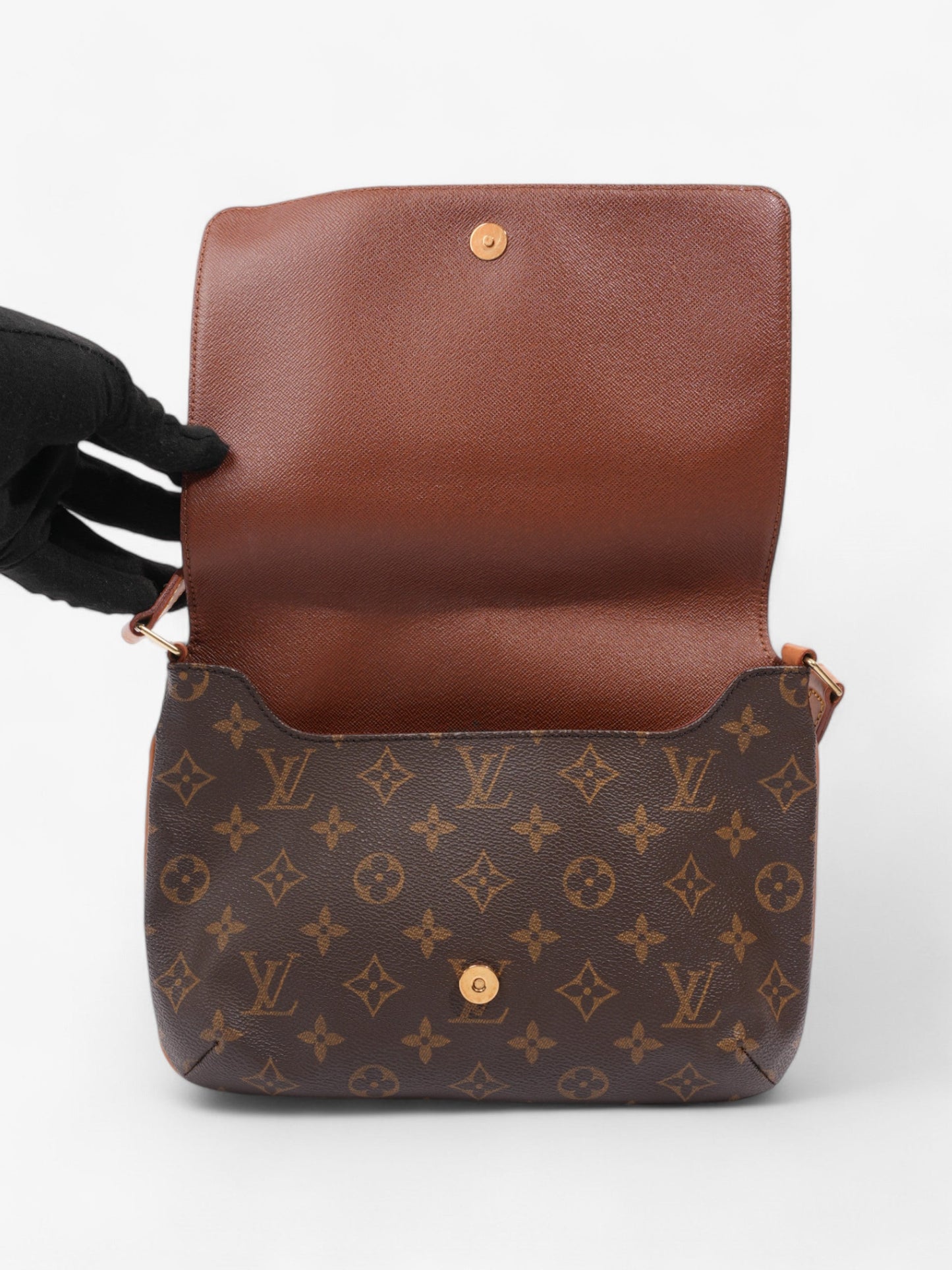 Louis Vuitton Musette Tango Monogram Coated Canvas