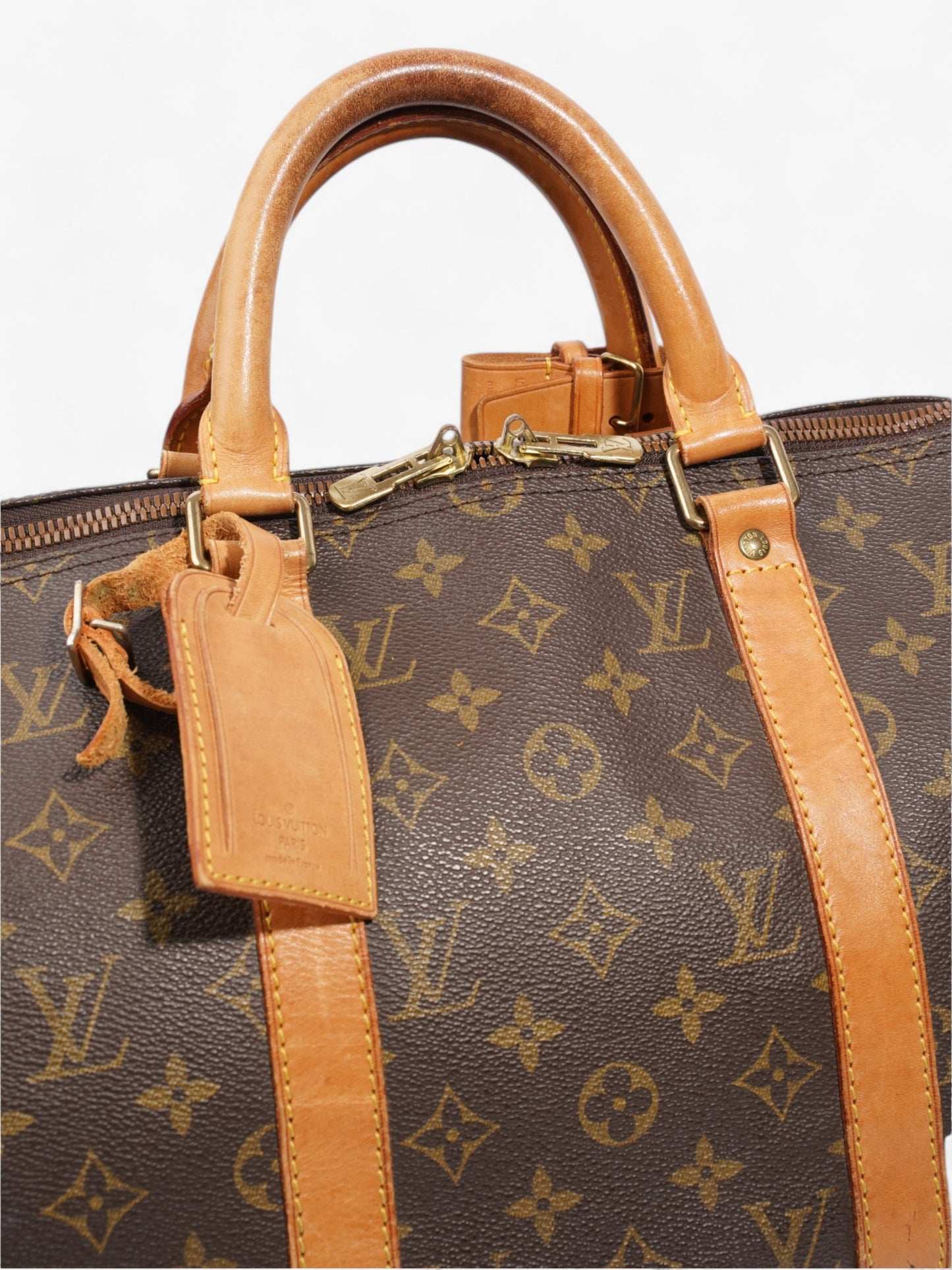 Louis Vuitton Keepall Bandouliere Monogram Coated Canvas 50