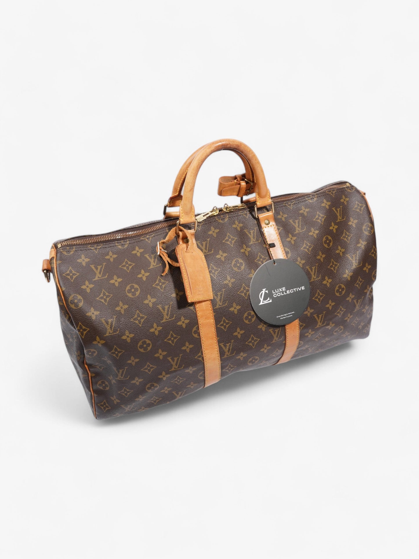 Louis Vuitton Keepall Bandouliere Monogram Coated Canvas 50
