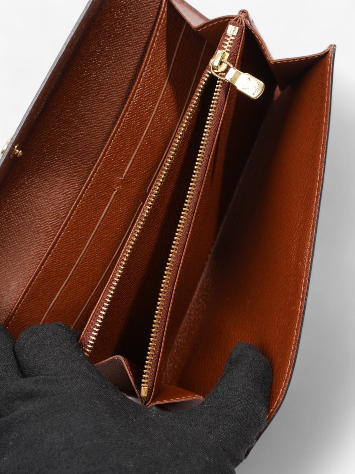 Louis Vuitton Pochette Porte Monecredit Monogram Coated Canvas