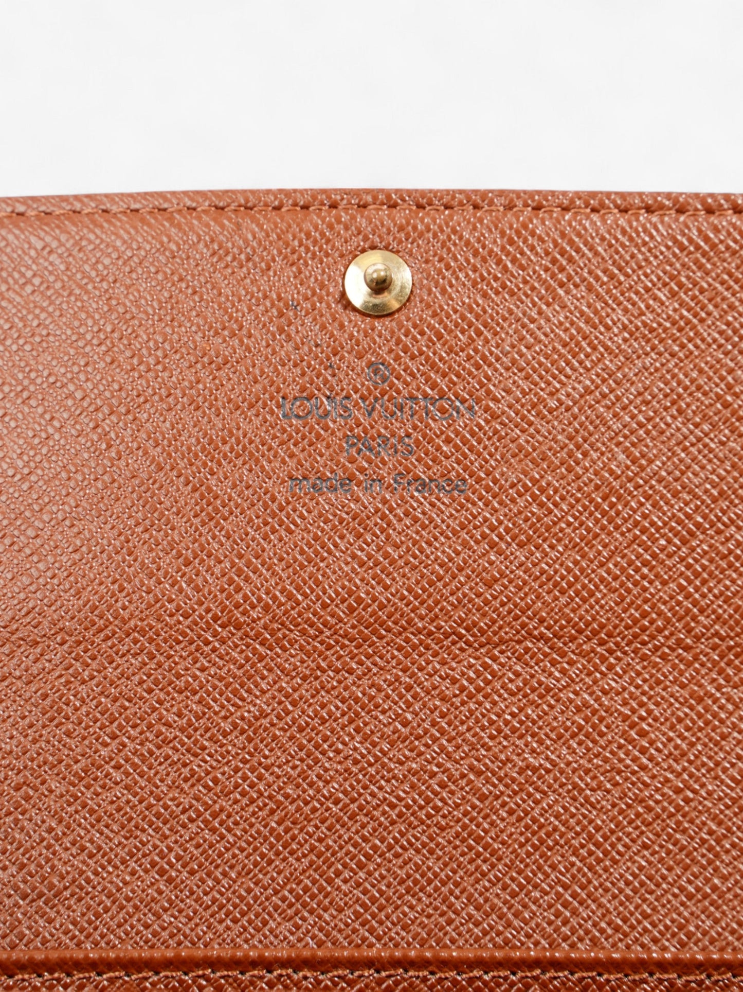Louis Vuitton Pochette Porte Monecredit Monogram Coated Canvas