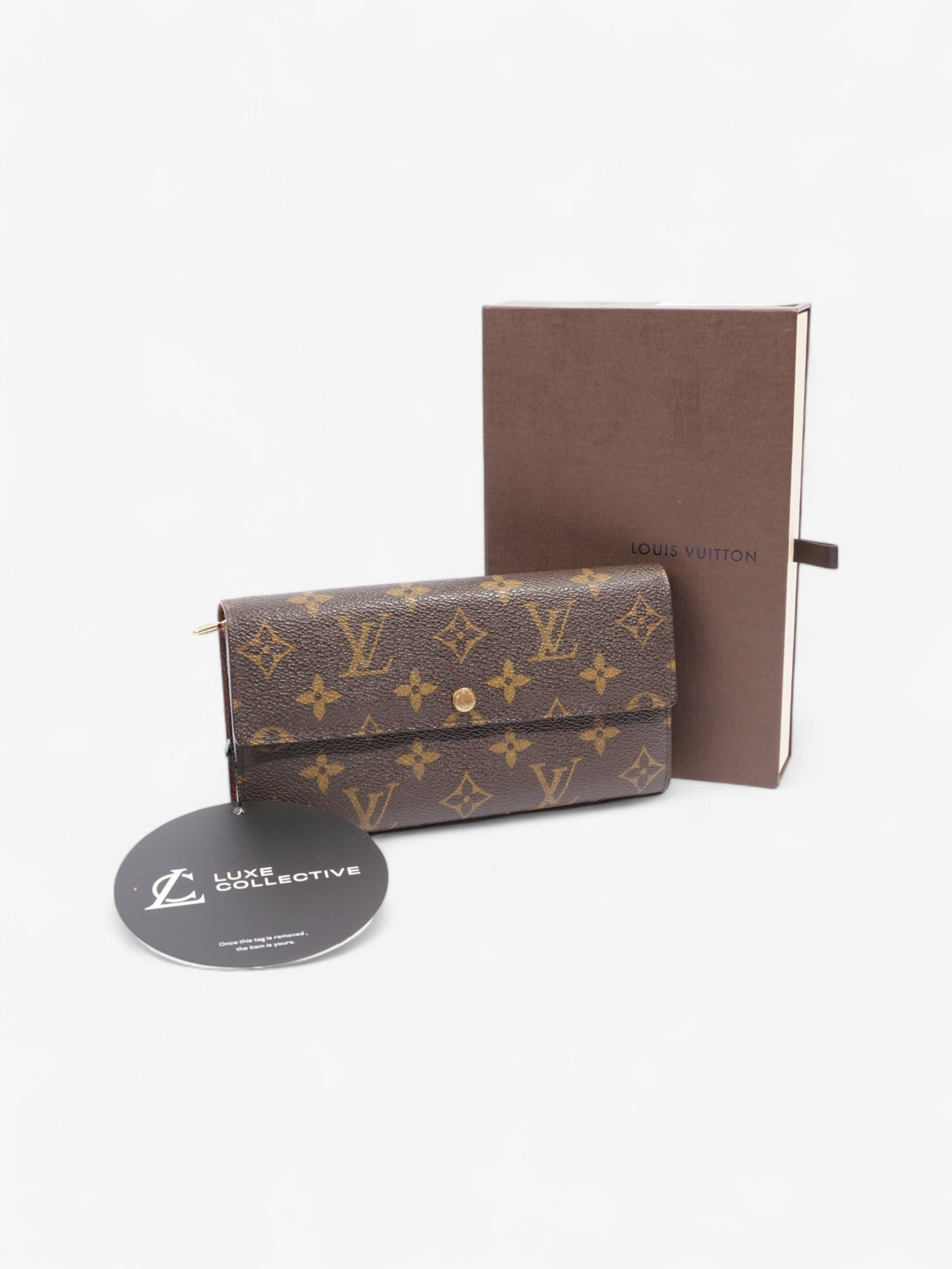 Louis Vuitton Pochette Porte Monecredit Monogram Coated Canvas