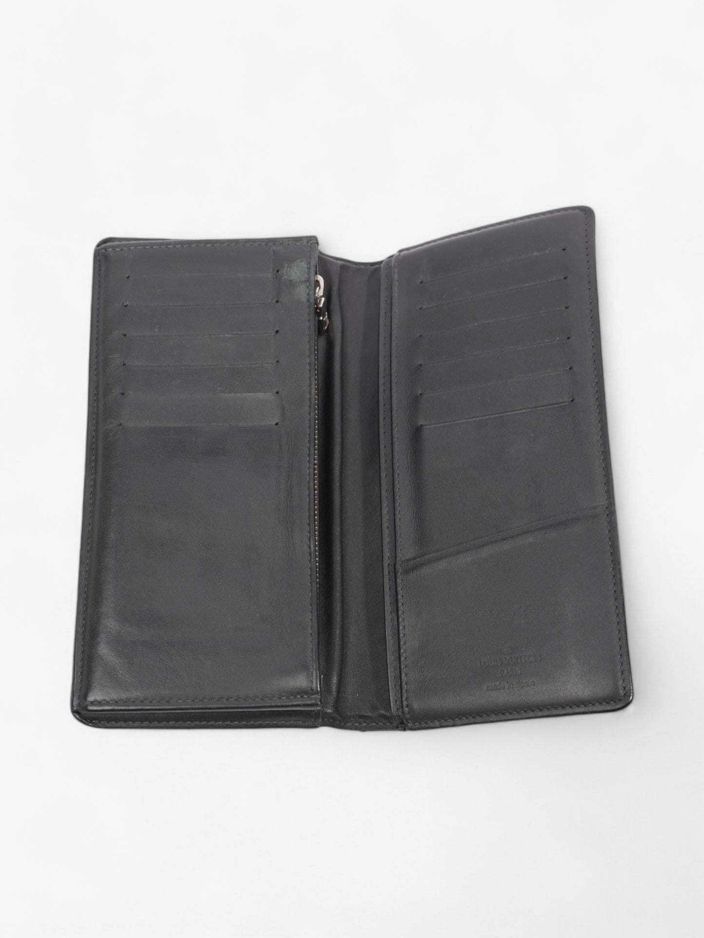 Louis Vuitton Brazza Wallet Damier Graphite Coated Canvas